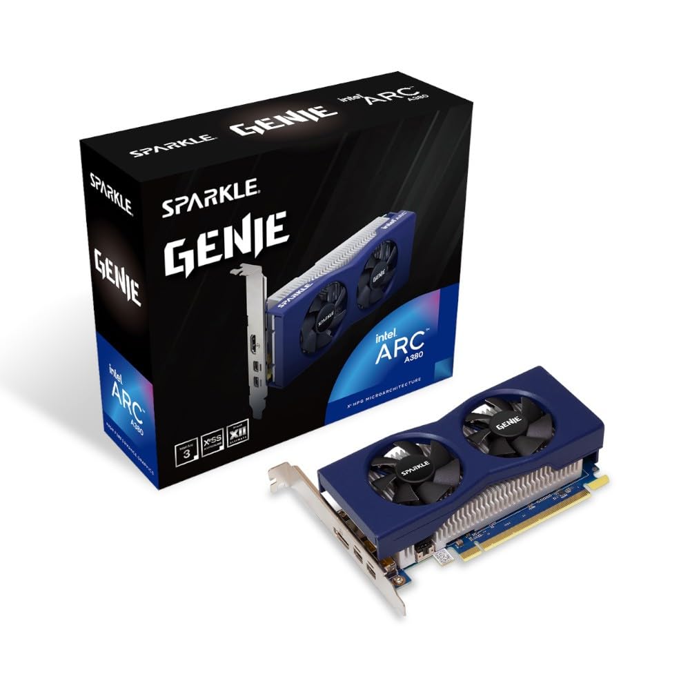 SPARKLE A380 6GB Intel Arc Genie GDDR6