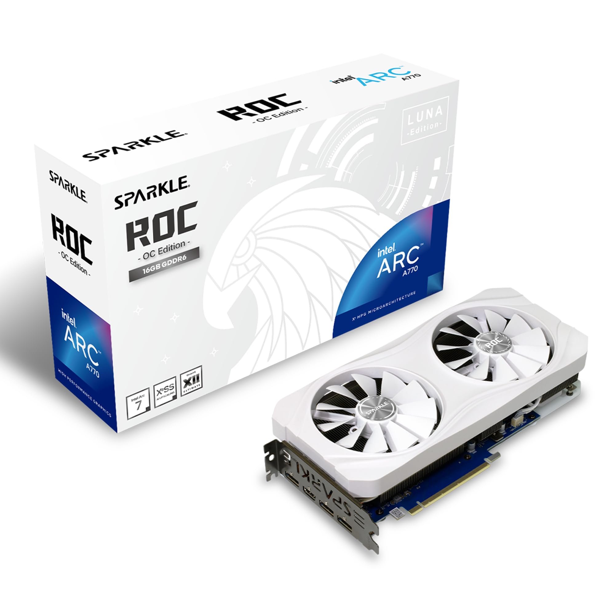 SPARKLE Intel Arc A770 ROC LUNA