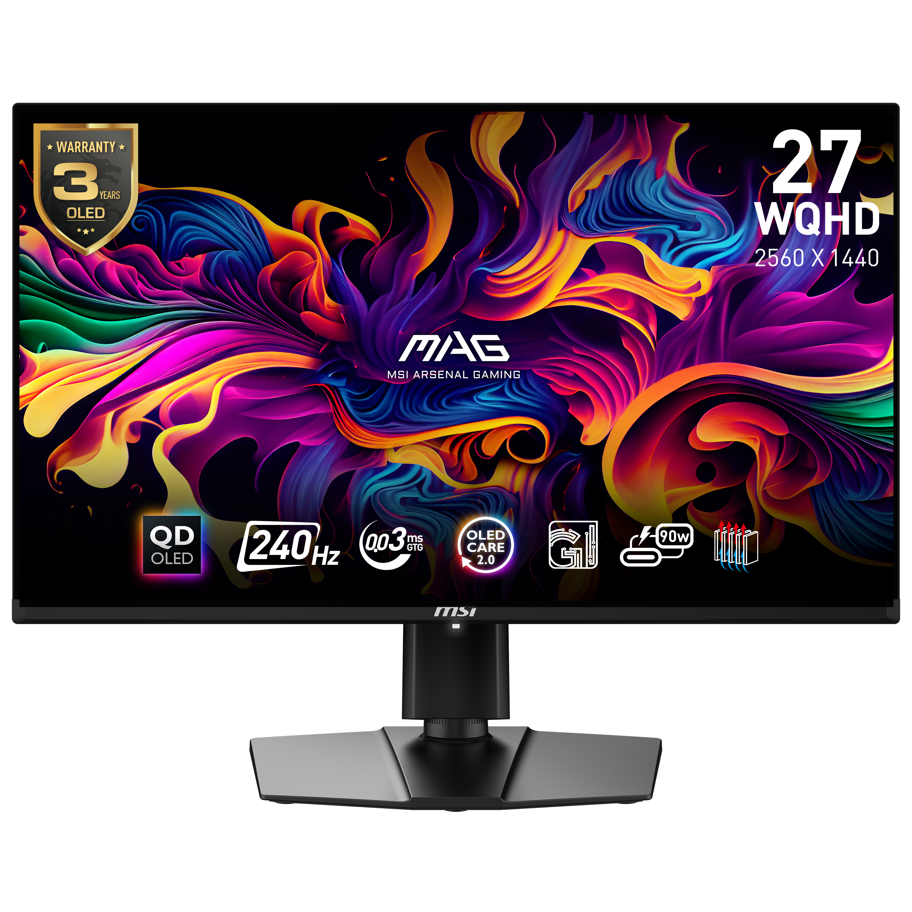 MSI Modèle du produit : ACADIA MAG 271QPX QD-OLED E2