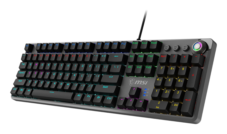 MSI PER KEY FORGE GK310 RED US QWERTY
