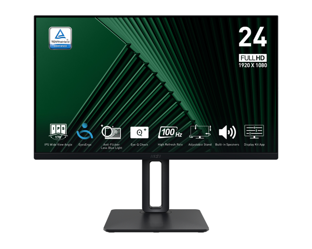 MSI Écran PC MP245PG 24.5 Pouces Full HD 100Hz
