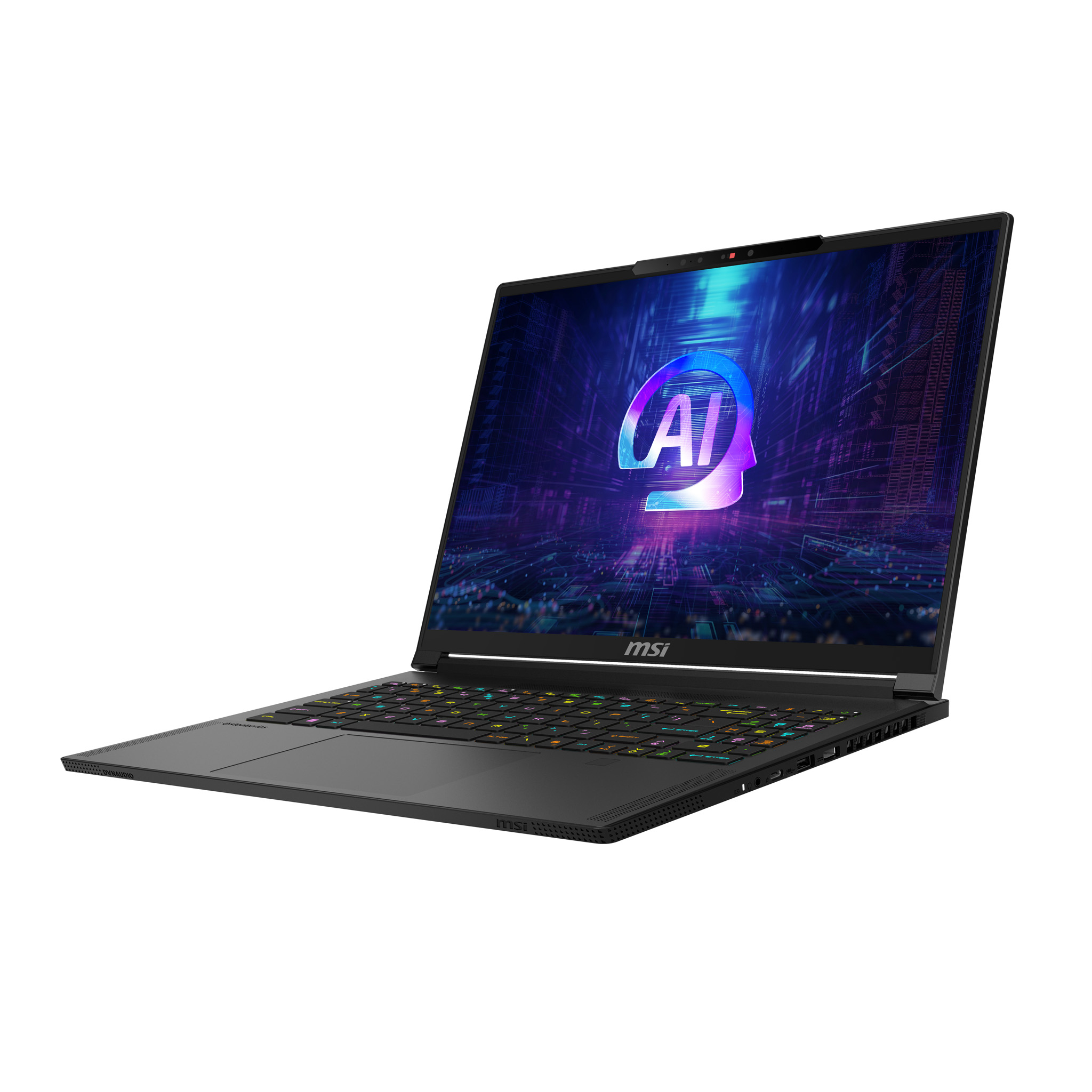 MSI PC Portable Gamer Stealth A16 AI+ 16 pouces QHD+ OLED 240Hz Ryzen AI 9 32 Go RAM 2 To SSD RTX 4070