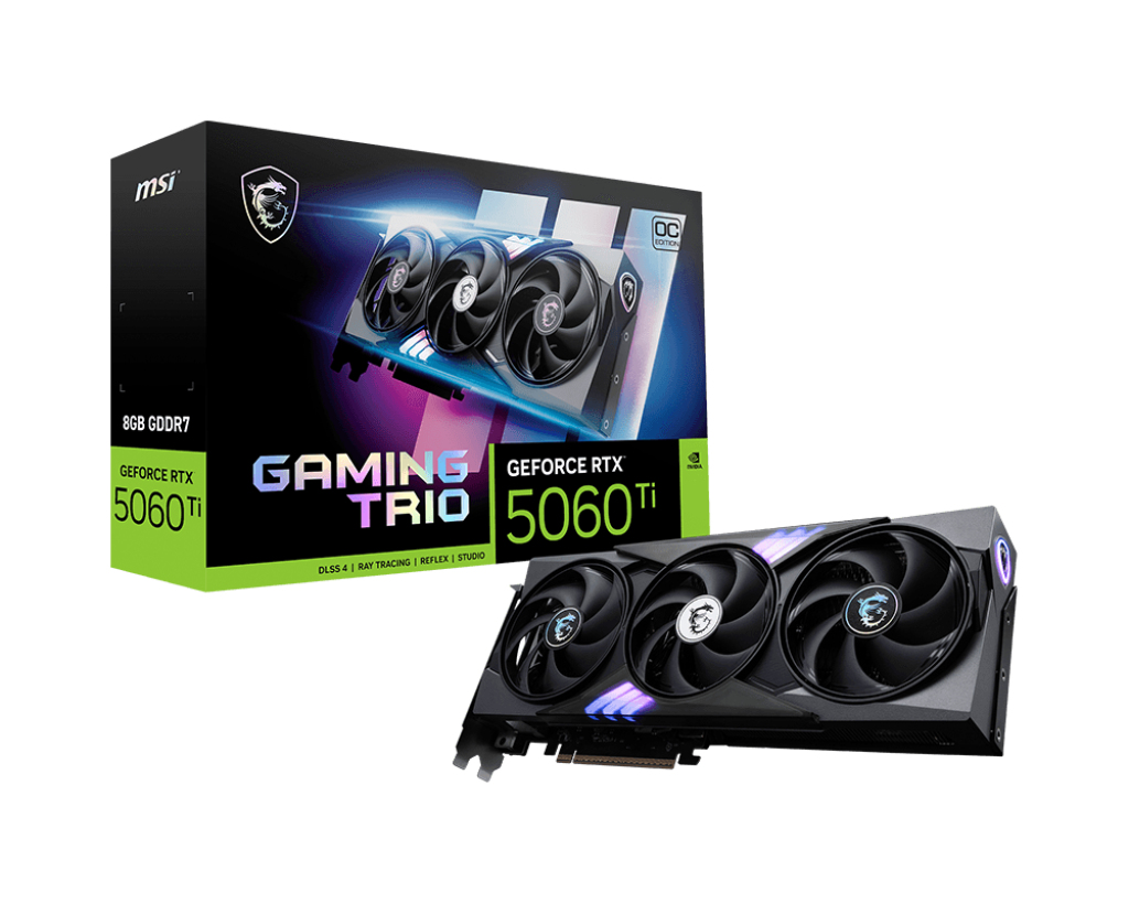 MSI GeForce RTX 5060 Ti 8G GAMING TRIO OC