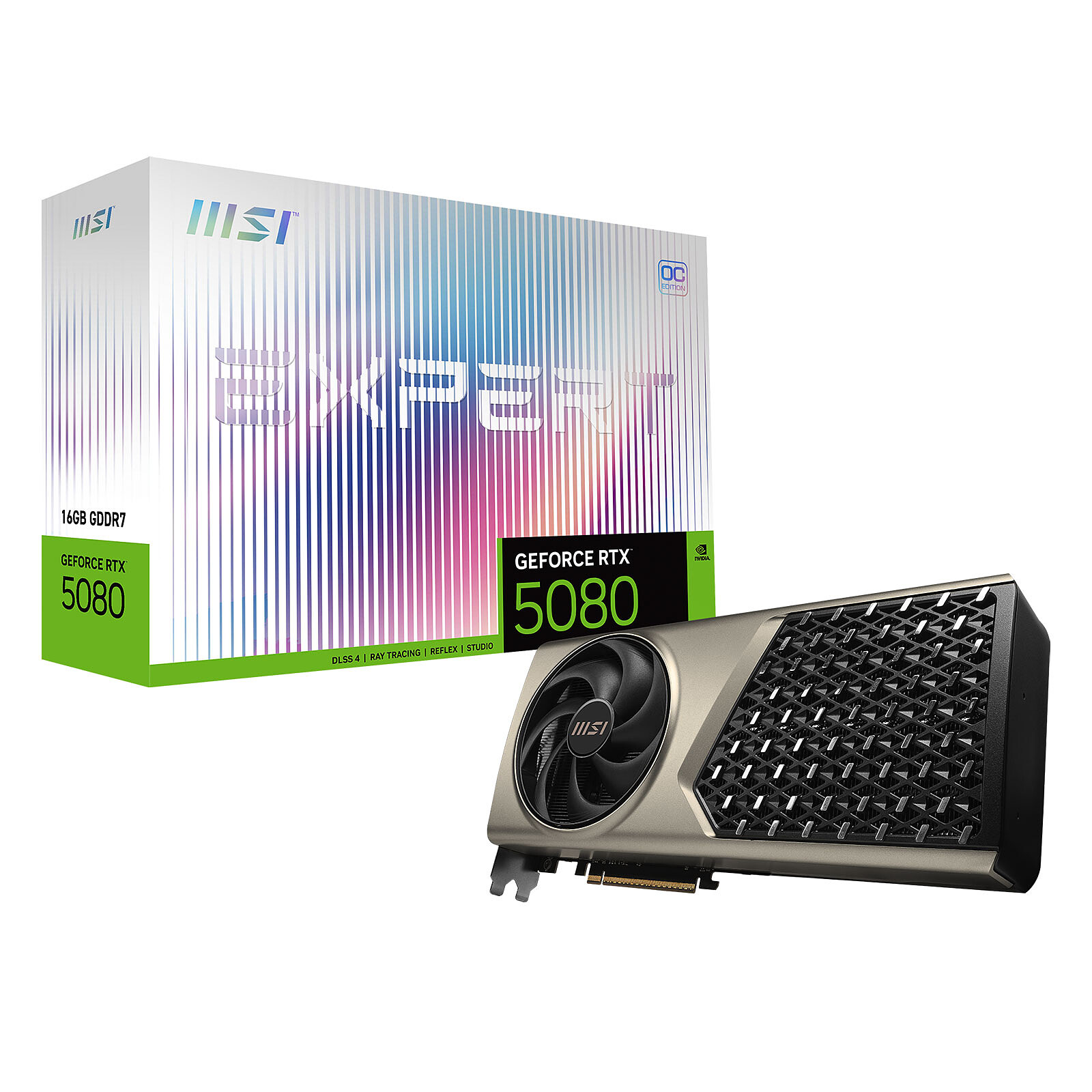 MSI GeForce RTX 5080 16G EXPERT OC