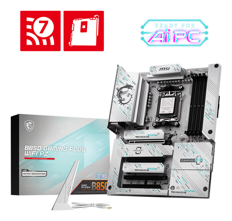 MSI B850 GAMING PLUS WIFI PZ (Project Zero)