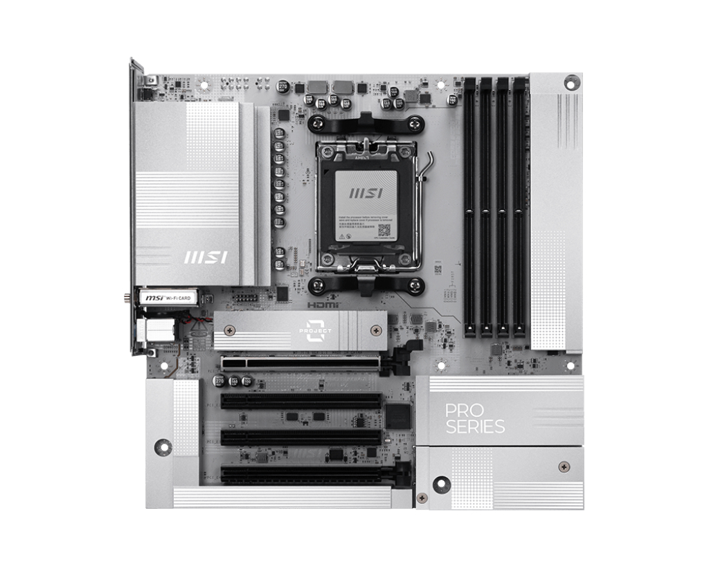 MSI PRO B850M-A WiFi Project Zero (B850,AM5,mATX,DDR5