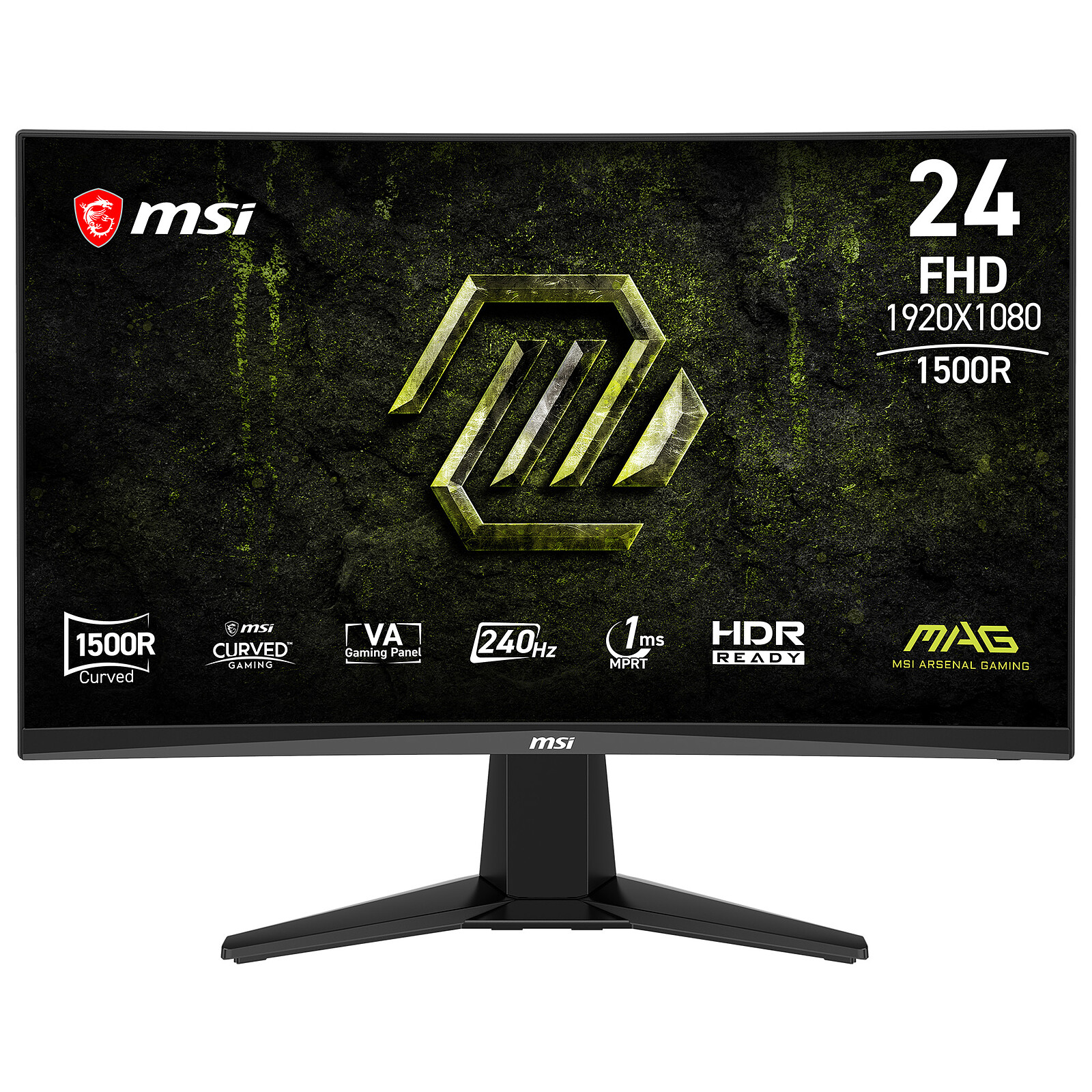 MSI Écran PC Gaming Incurvé MAG 245C X24 24 pouces