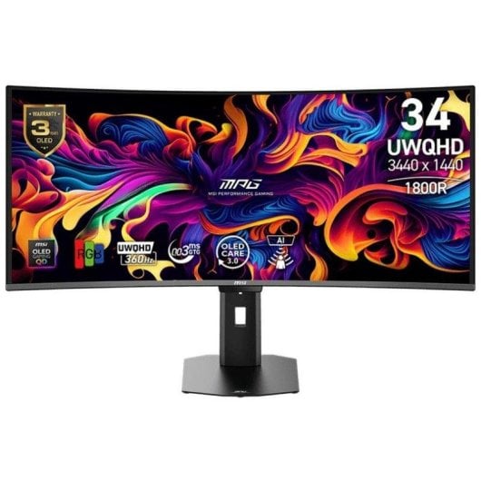 MSI Écran PC MPG 341CQR QD-OLED X36 34