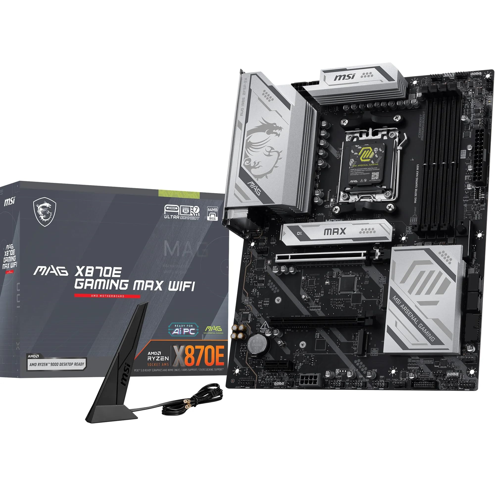 MSI MAG X870E Gaming Max Wifi       (X870,AM5,ATX,DDR5)