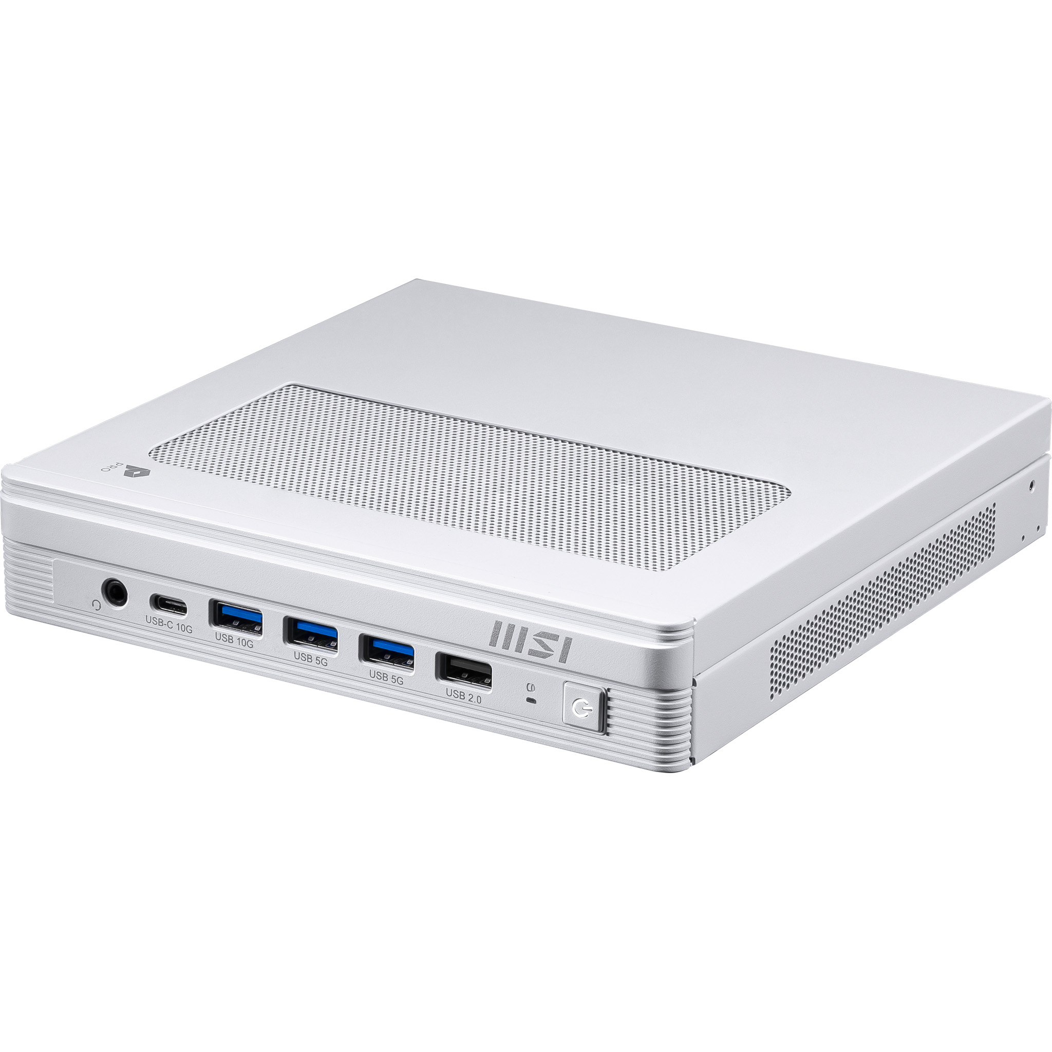 MSI White / H610 / i3 / 14100 / Integrated Graphics / N/A / 8GB*1 / 512GBSSD / no HDD / Win 11 Home / 802.11AX / 5 2 / Air cooling / 120W