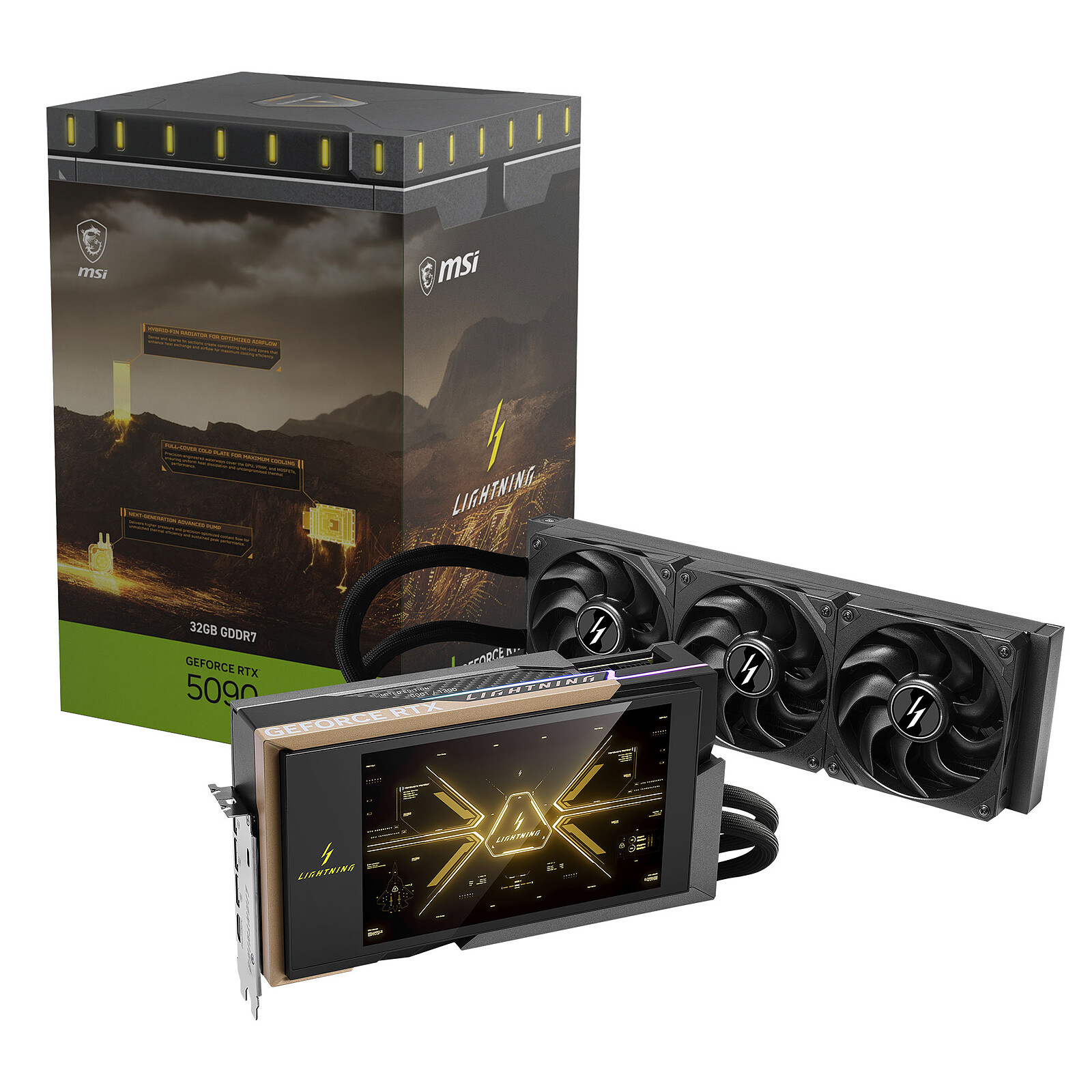MSI GeForce RTX 5090 32G LIGHTNING Z