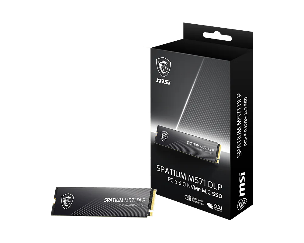 MSI SSD  2TB  Spatium M571 (M.2 2280) PCIe Gen5 x4 NVMe
