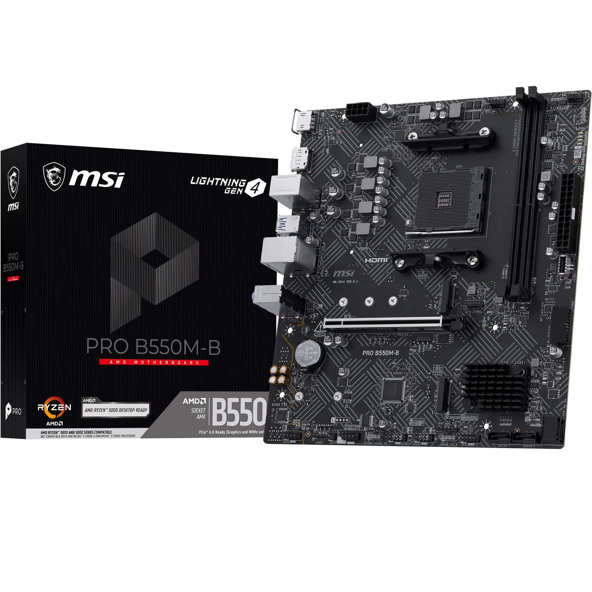 MSI B550M-B                          (B550,AM4,mATX,AMD)