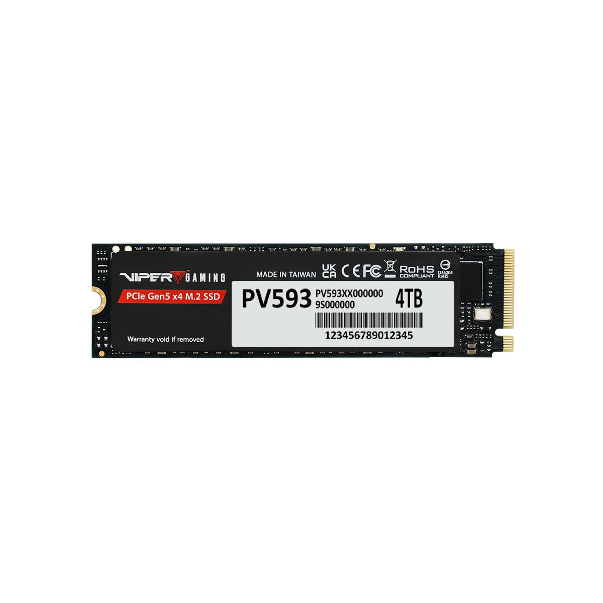 PATRIOT Viper PV593 SSD, PCIe 5.0 M.2 2280