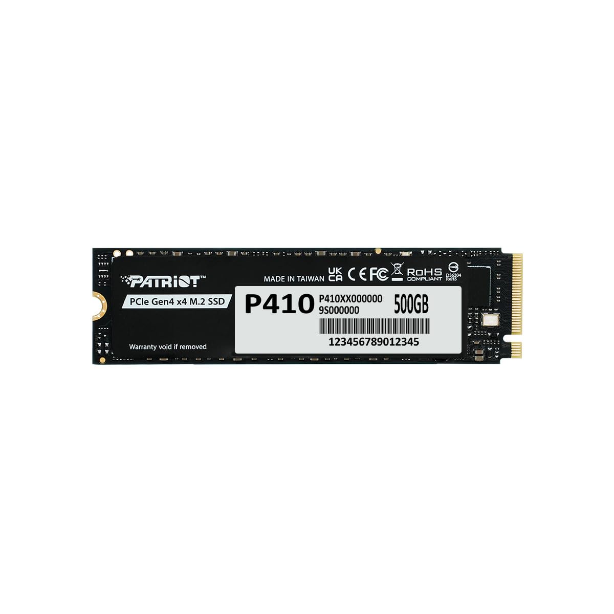 PATRIOT P410 SSD, PCIe 4.0 M.2 2280