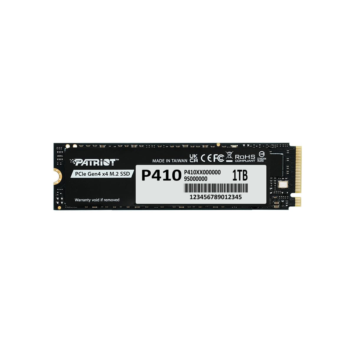PATRIOT P410 SSD, PCIe 4.0 M.2 2280