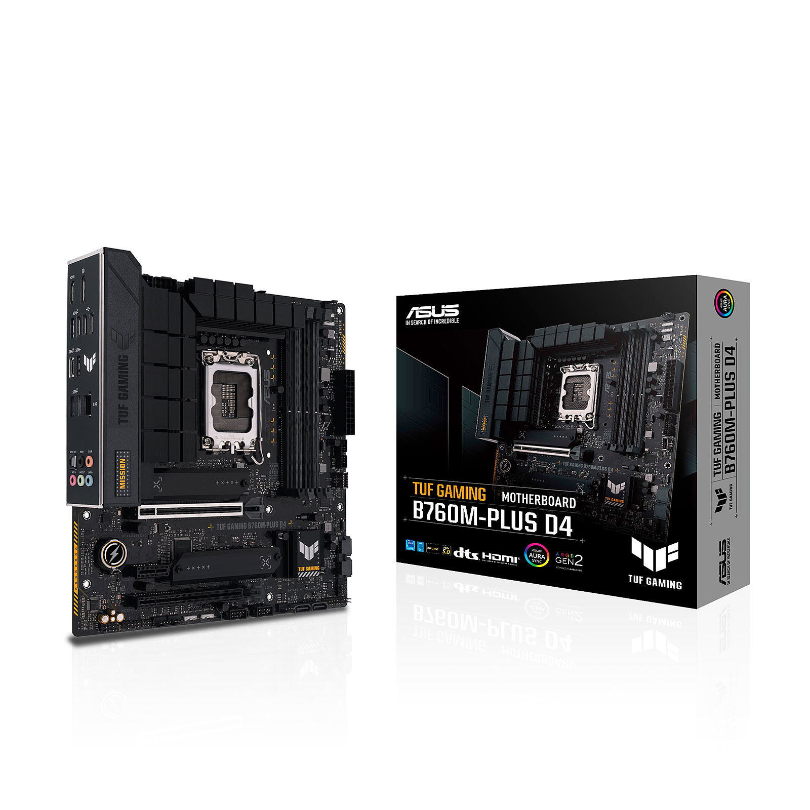 ASROCK ASUS TUF GAMING B760M-PLUS D4