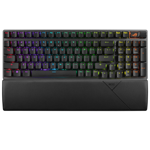 ASUS Clavier de jeu mécanique sans fil ASUS Strix Scope II 96, commutateurs RVB ROG NX Snow & Storm