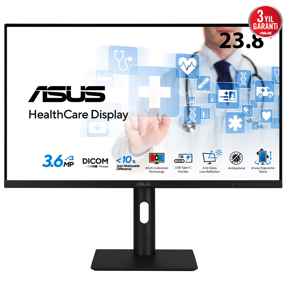 ASUS Business HA2441A 60,5 cm 16:9 WQHD HDMI DP