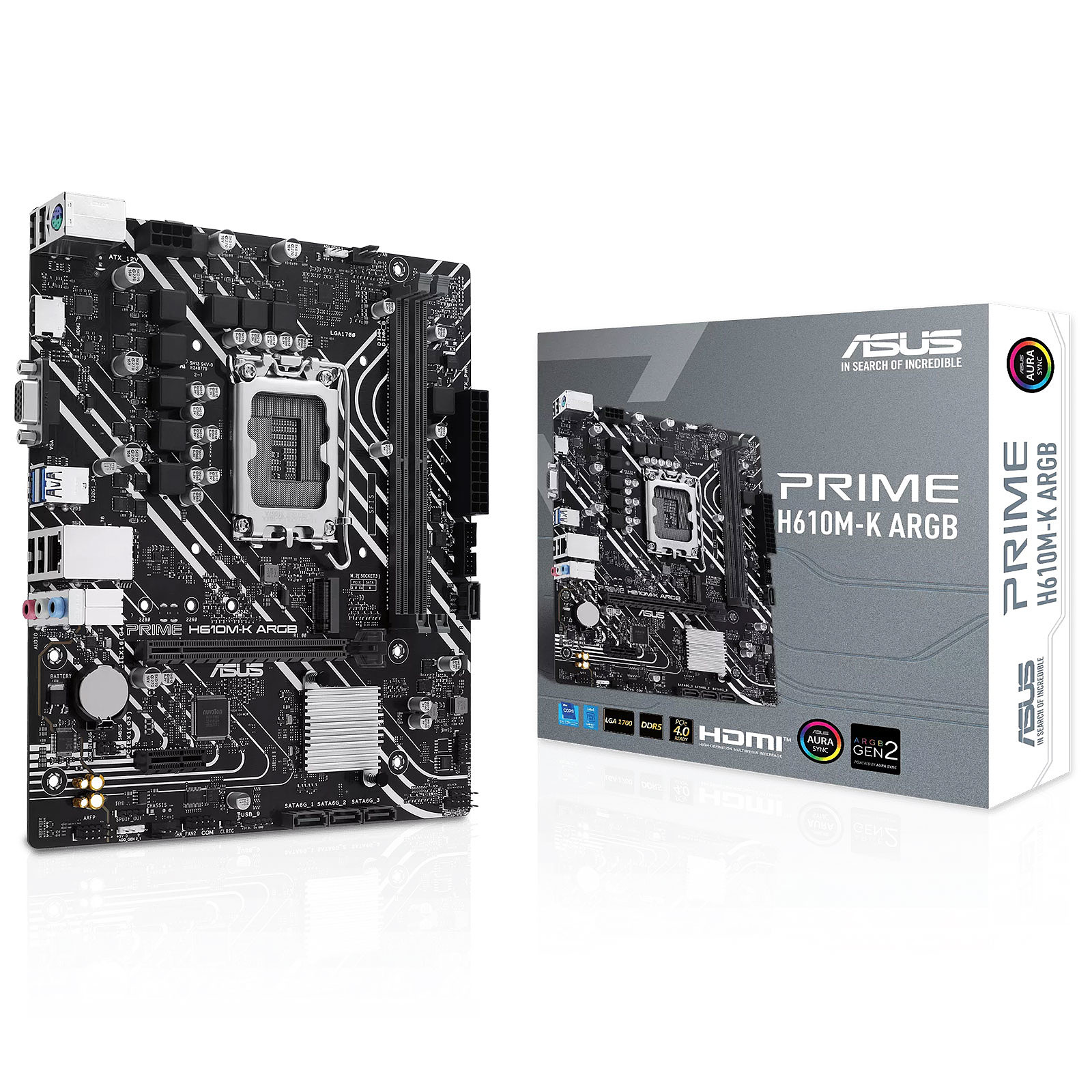 ASROCK PRIME H610M-K ARGB