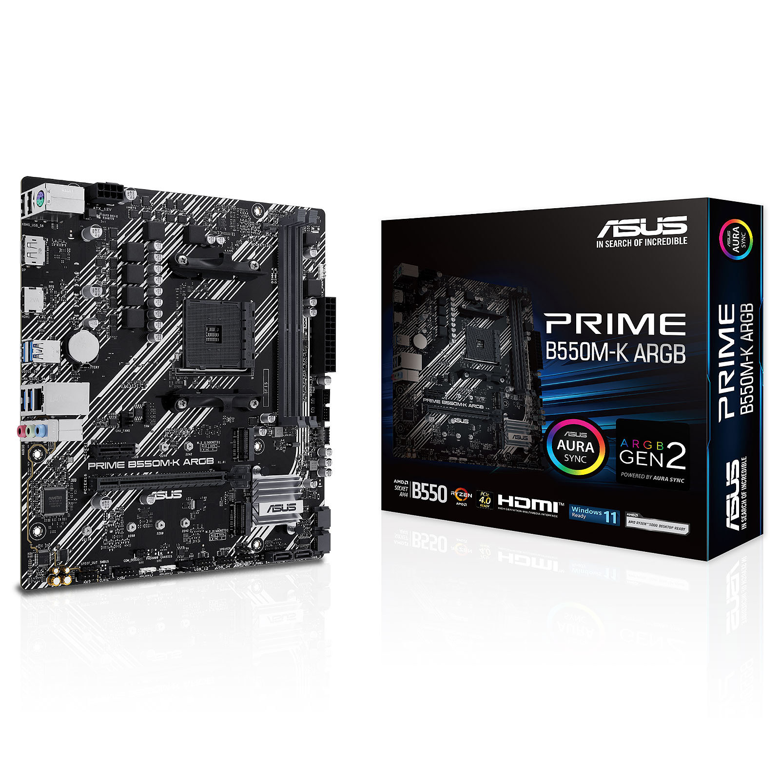 ASROCK PRIME B550M-K ARGB
