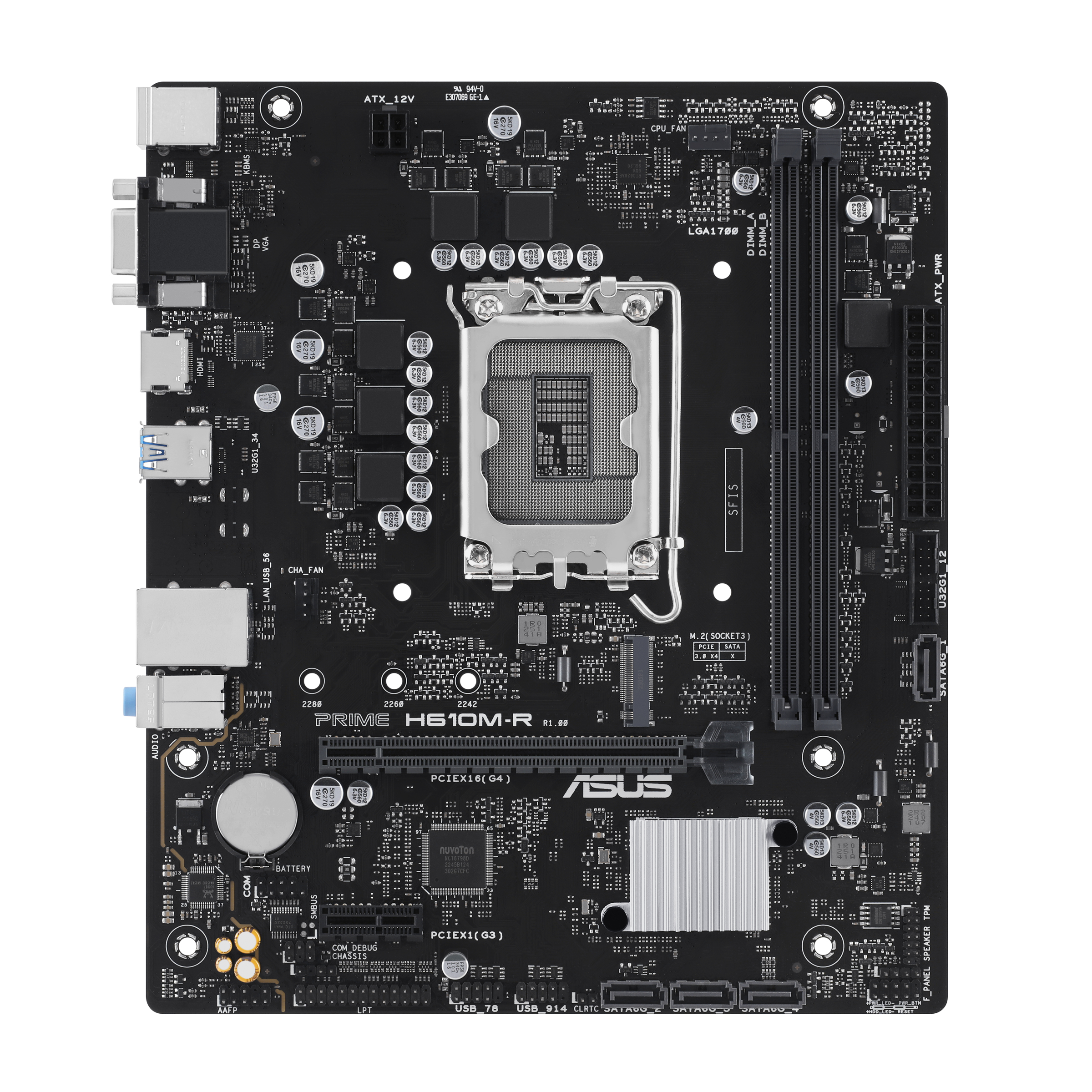 ASUS PRIME H610M-R-SI LGA 1700