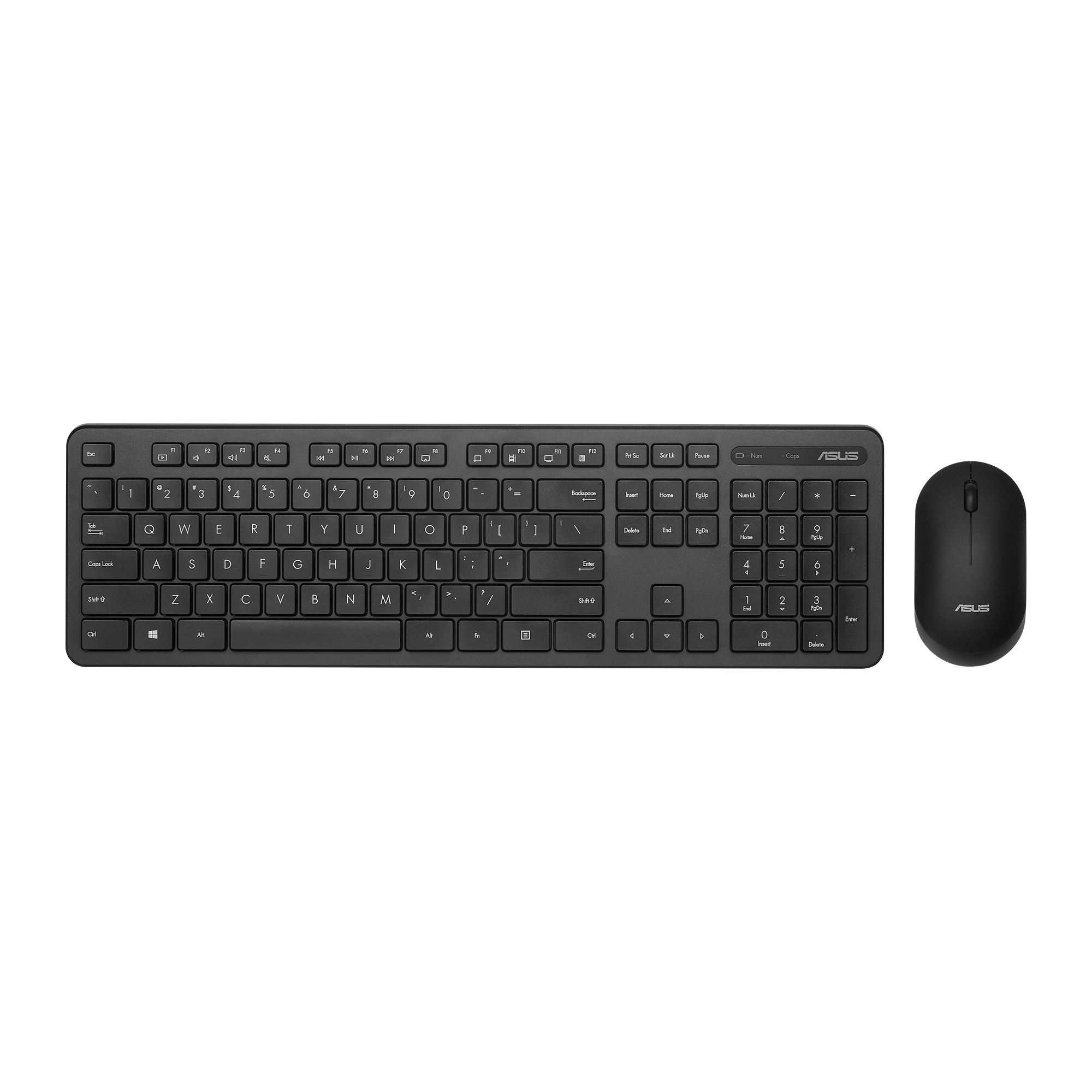 ASUS ASUS CW100 Tastatur-Maus-Set, schwarz, GE