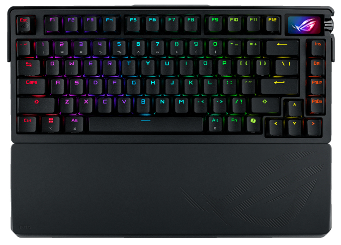 ASUS ASUS ROG Azoth Extreme clavier de jeu mécanique sans fil commutateur RGB ROG NX clavier anglais noir