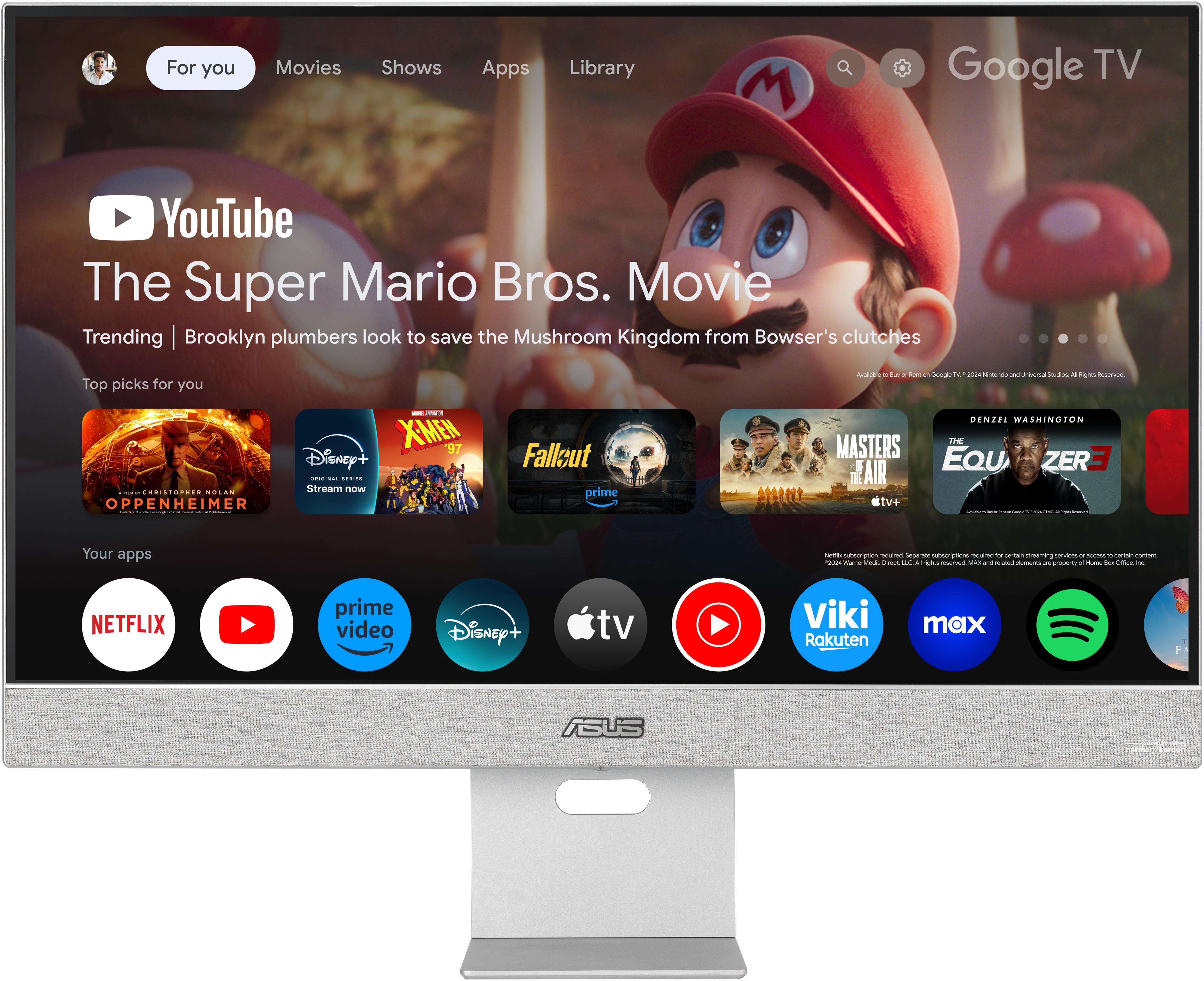 ASUS Modèle du produit : ZenScreen Smart Monitor MS27UC