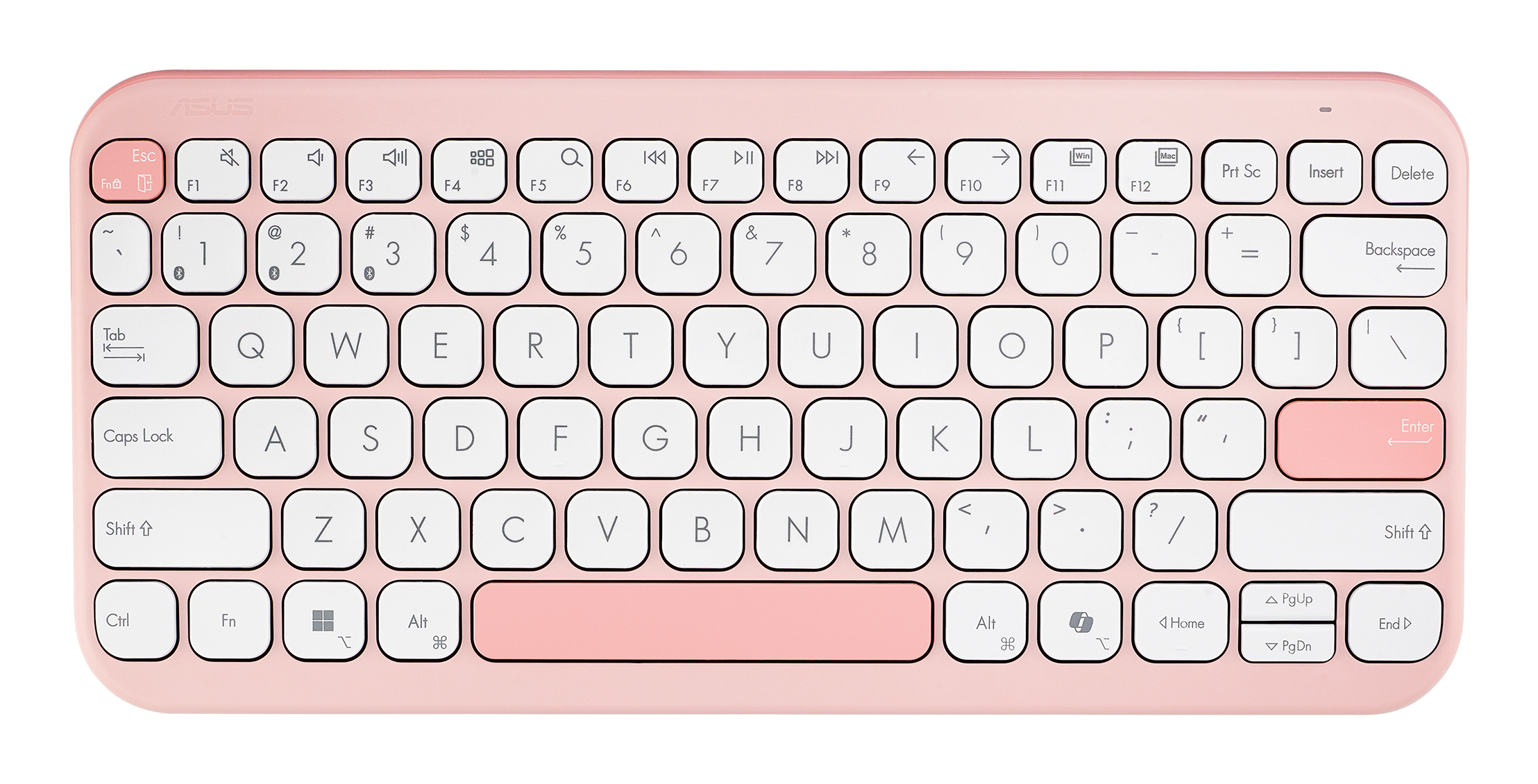ASUS ASUS KW100 Tastatur, pink, GE