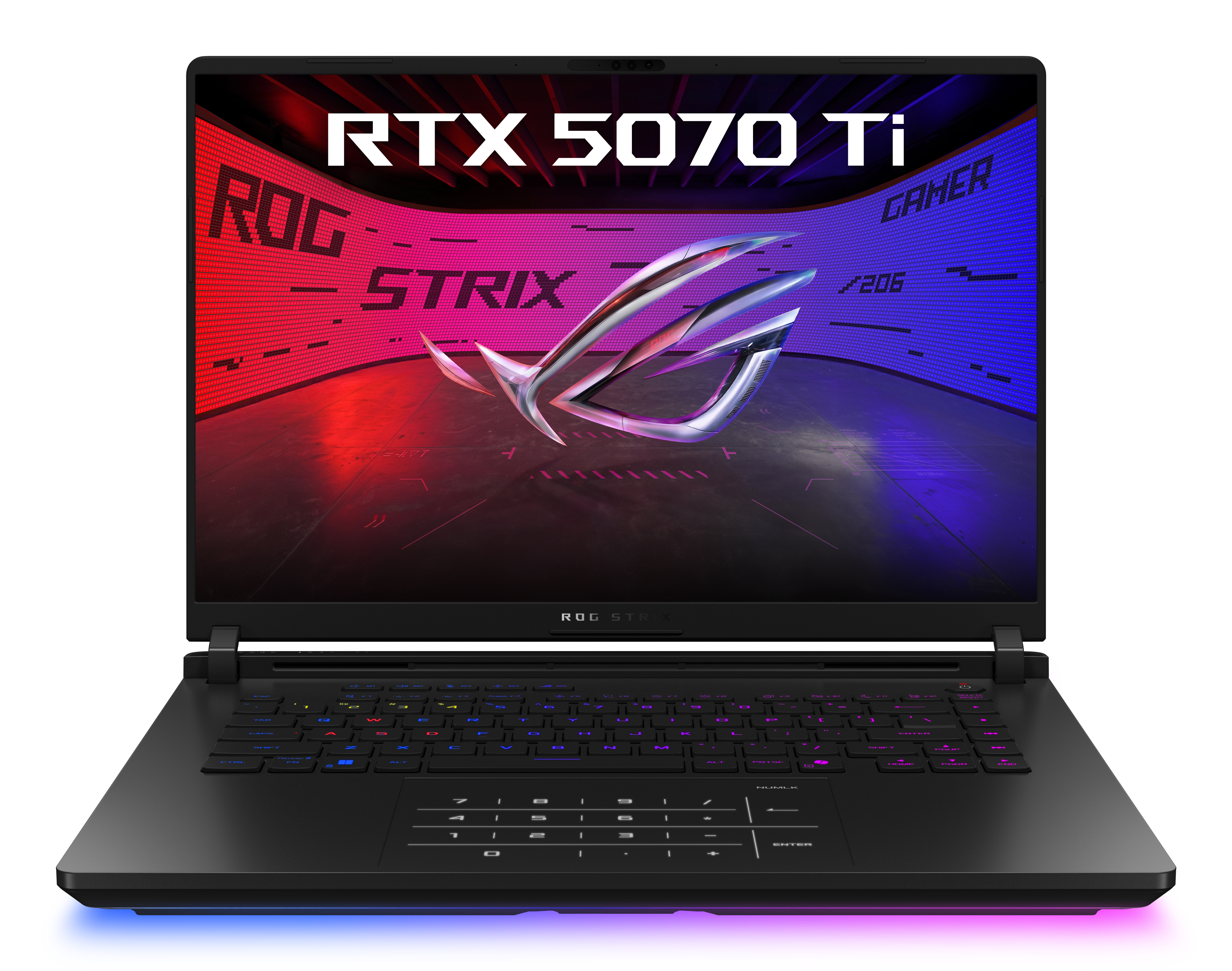 ASUS PC Portable Gamer ROG Strix SCAR 16 Core Ultra 9 32 Go RAM 1 To SSD RTX 5070 Ti QWERTY