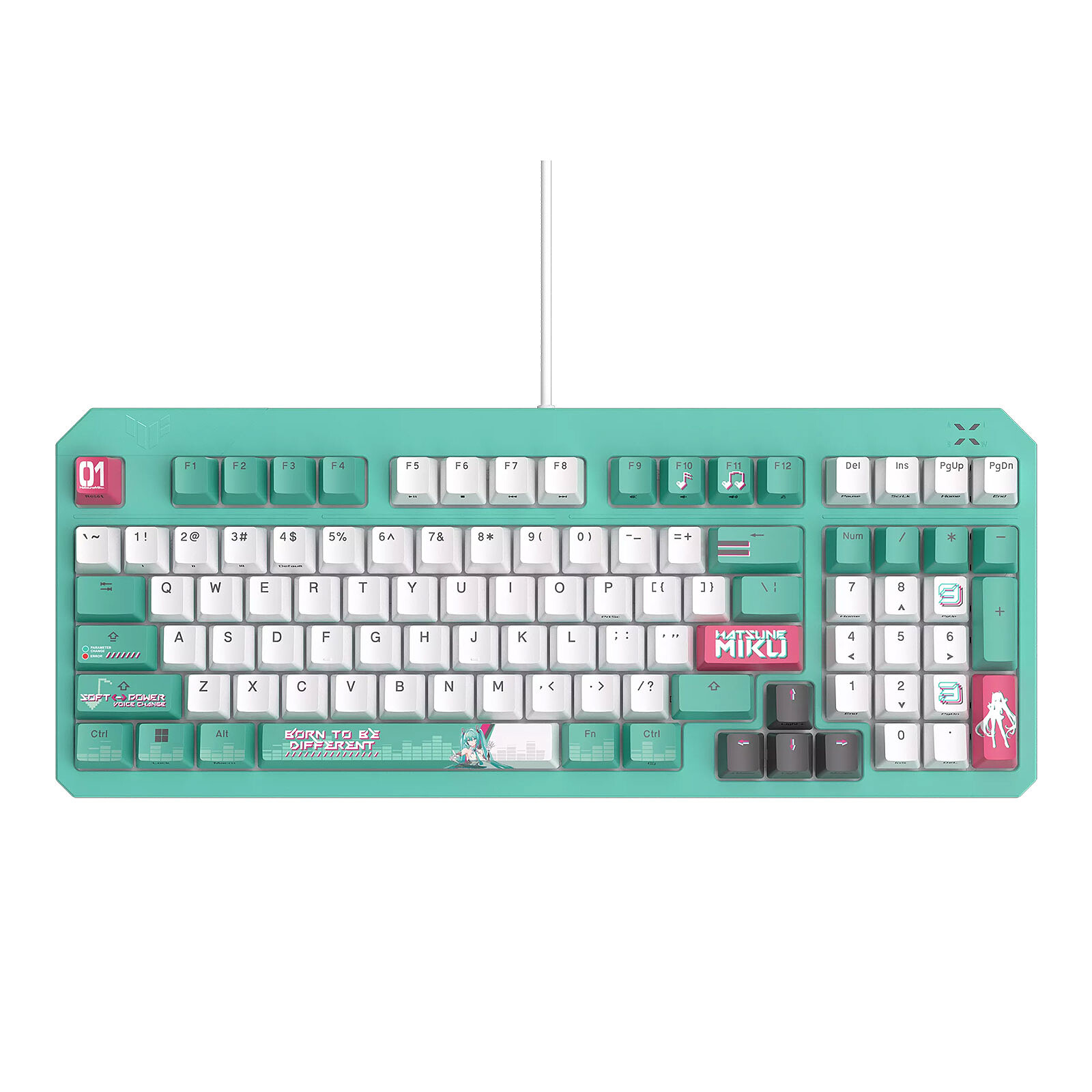 ASUS TUF Gaming K3 Gen II Hatsune Miku Edition