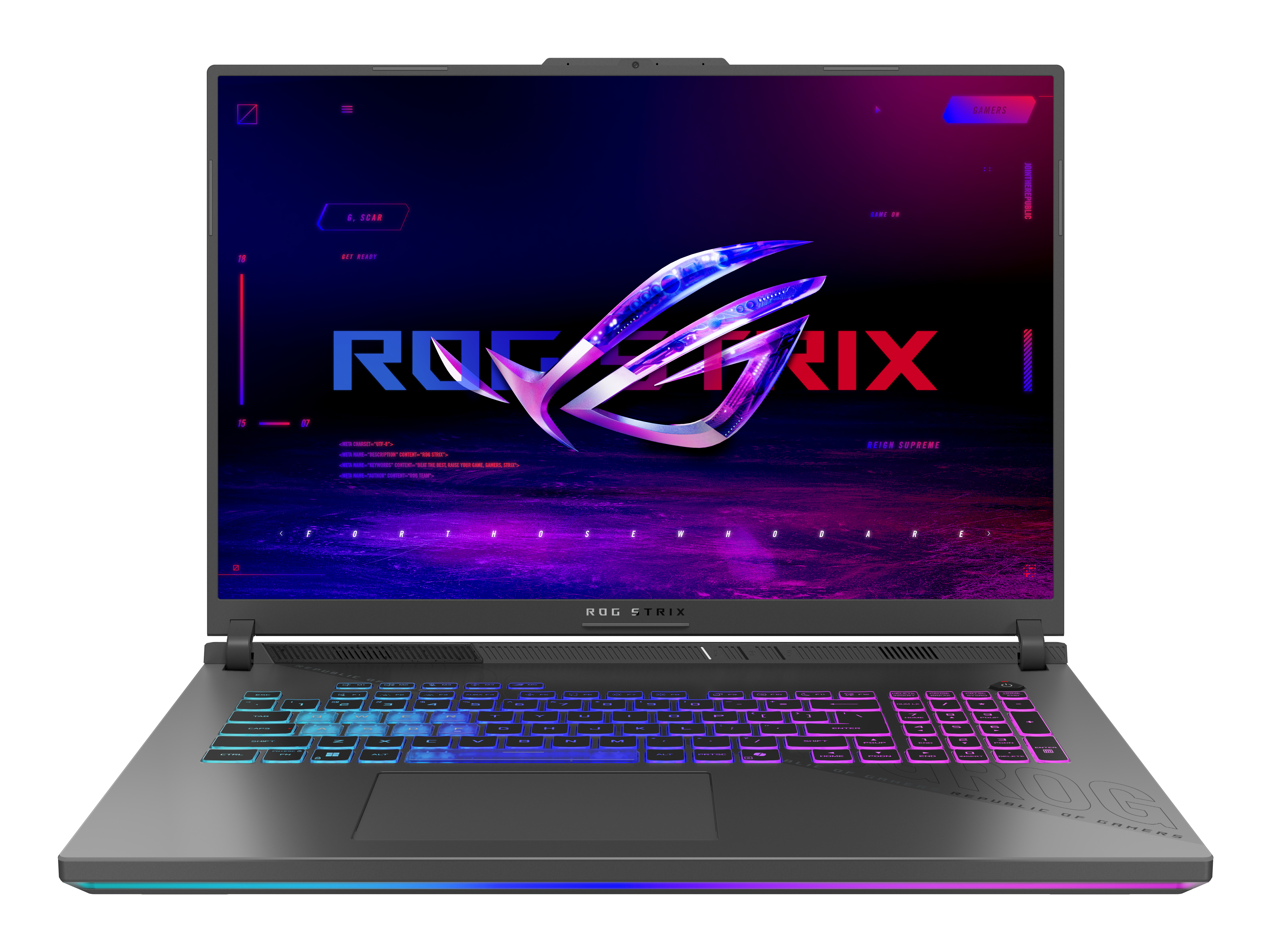ASUS 18.0 / WQXGA 2560X1600 16:10 LED Back-lit(240Hz)-Narrow border / R9-9955HX / 32GB / 1TB PCIE G4 SSD / NVIDIA GeForce RTX 5070 Laptop GPU /Windows 11 Home AZERTY BE