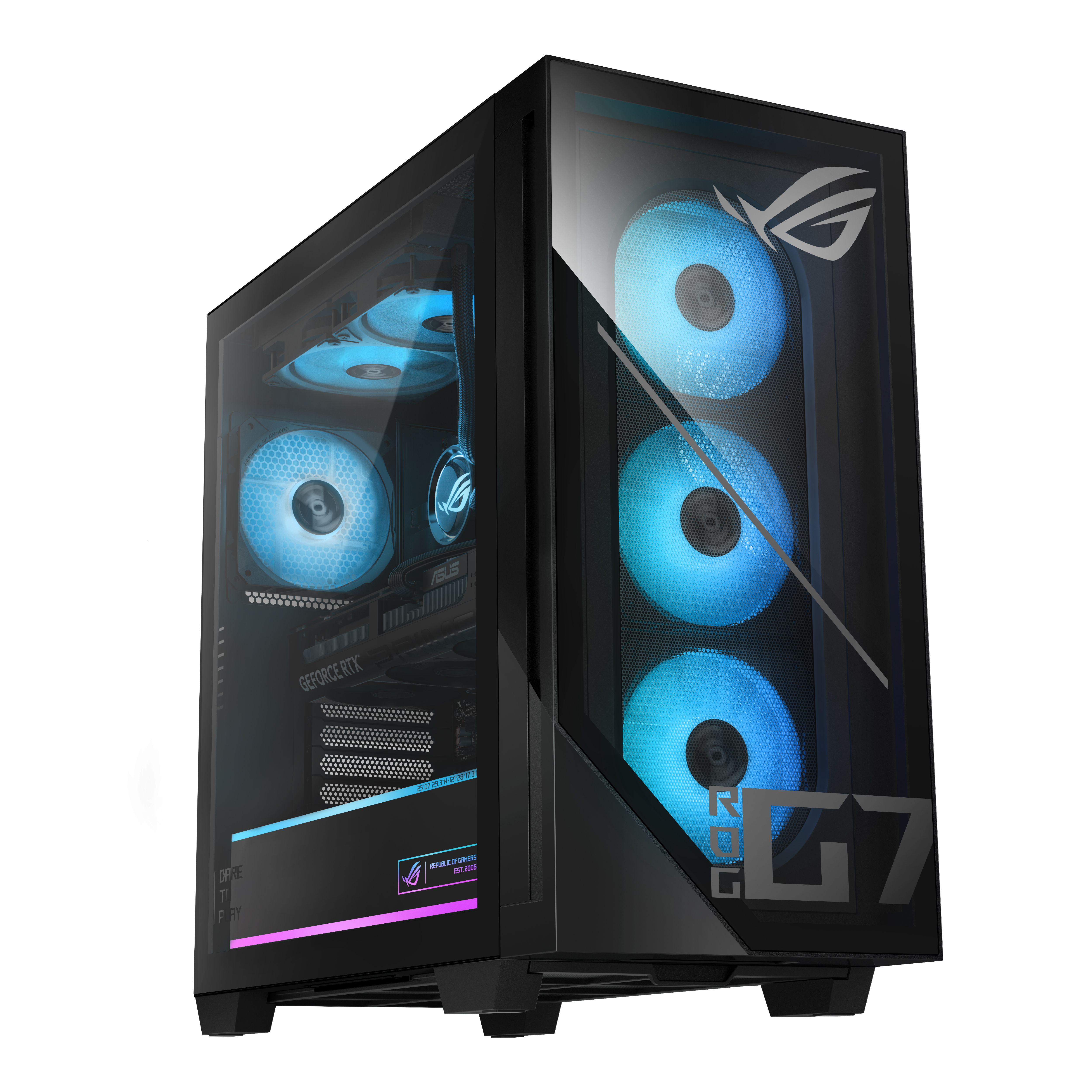 ASUS Gaming ROG Strix GM700TZ-DRR9700X029W AMD Ryzen™ 7 32 Go RAM 2 To SSD Nvidia GeForce RTX 5080 Prime Noir