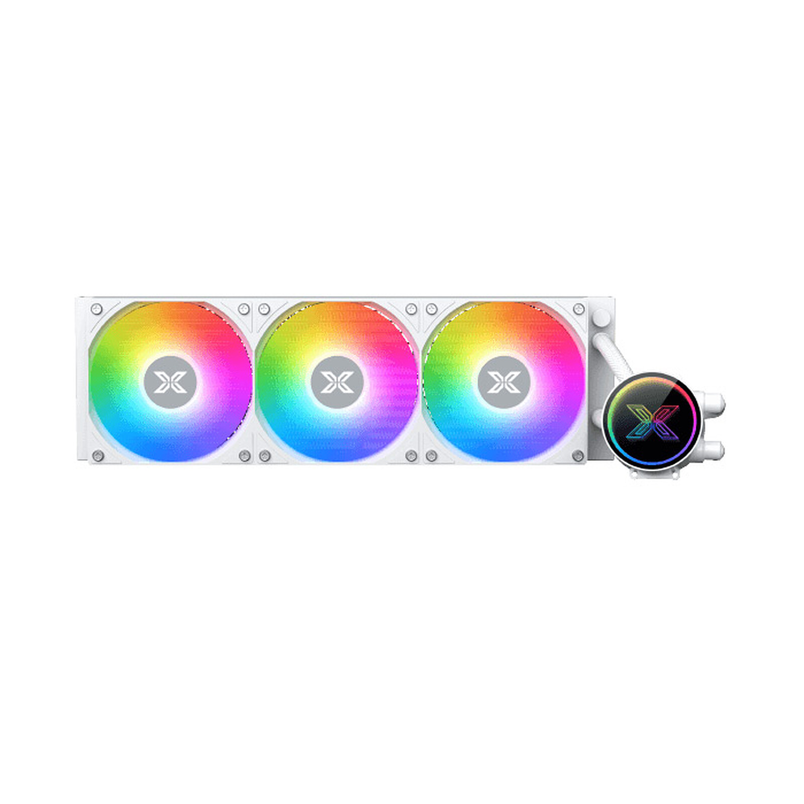 Xigmatek Kit Watercooling AIO Fenix II RGB - 360mm (Blanc)