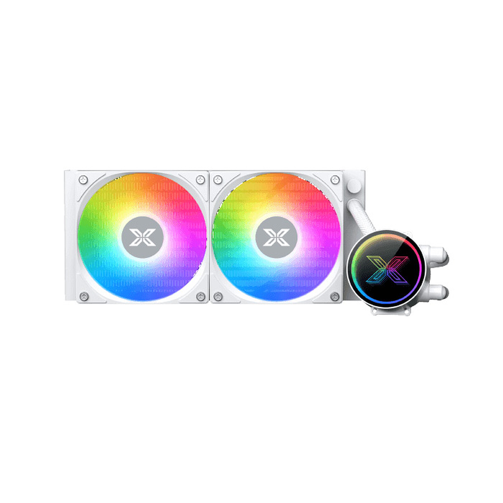 Xigmatek Kit Watercooling AIO  Fenix II RGB - 240mm (Blanc)