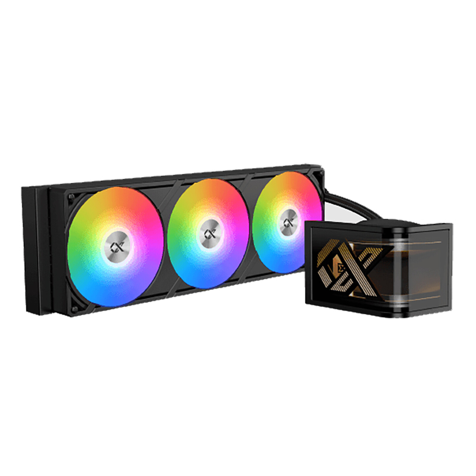 Xigmatek Kit Watercooling AIO  Connect Ultra RGB - 360mm (Noir)