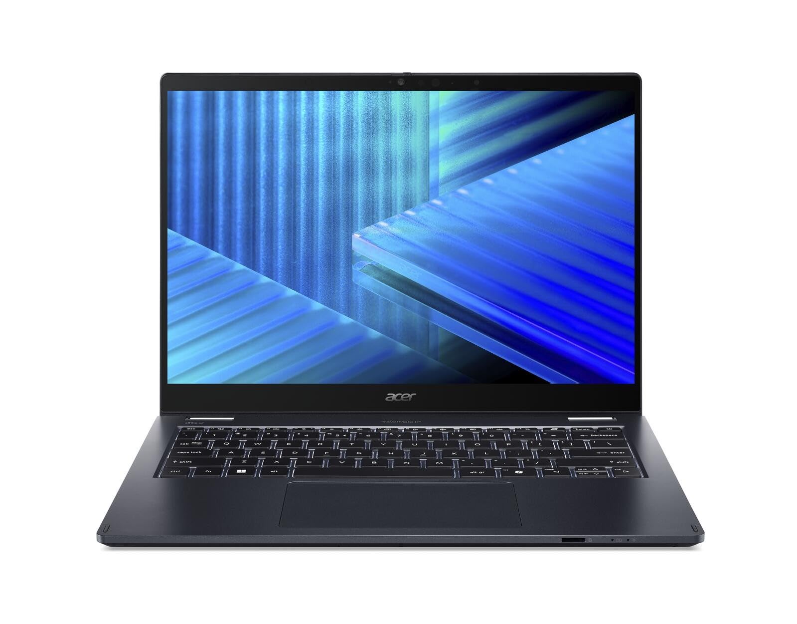 ACER Ordinateur Portable Hybride TravelMate P4 Spin Intel Core 7 16 Go RAM SSD 512 Go QWERTY