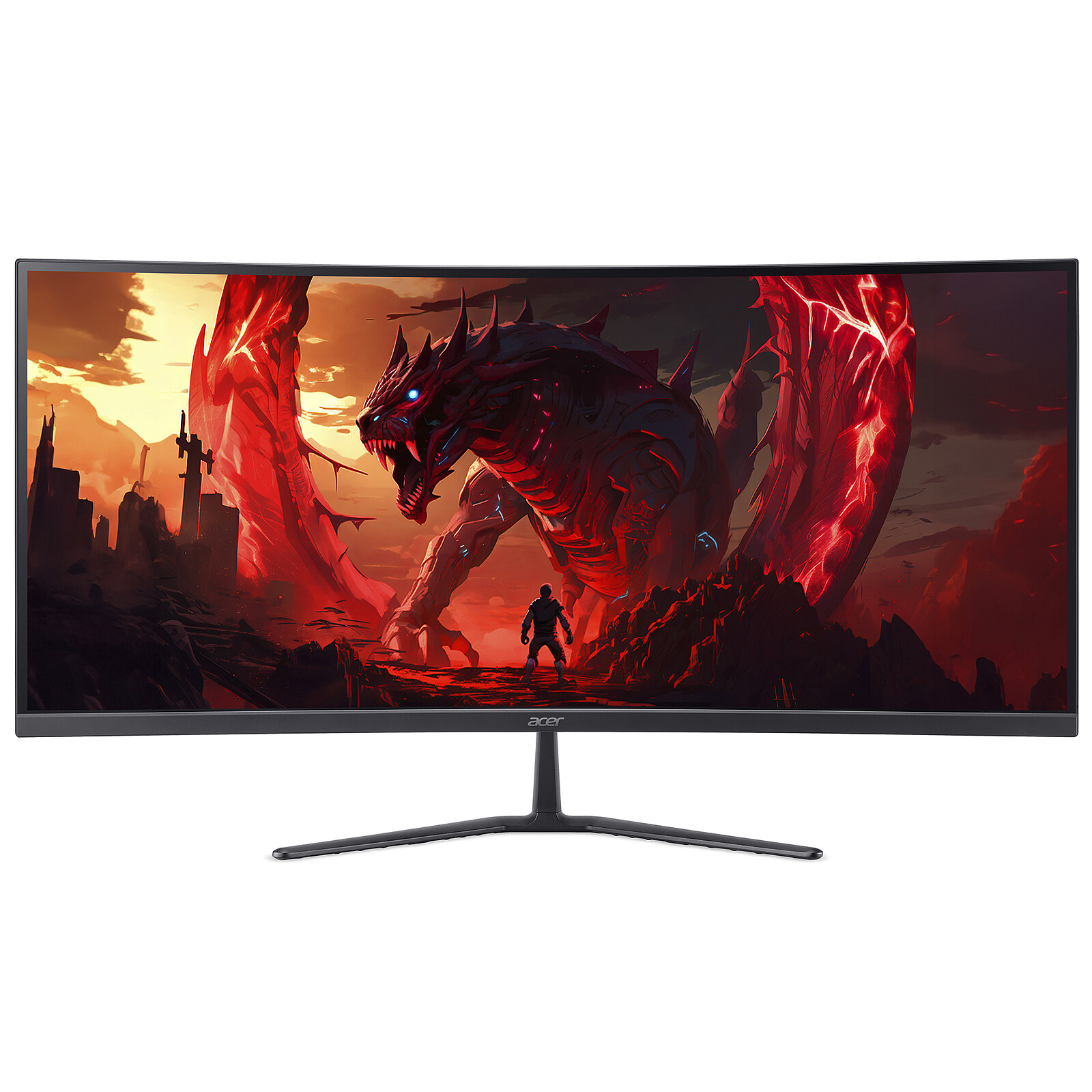 ACER Écran PC Incurvé 34\ UltraWide WQHD 120 Hz Dalle