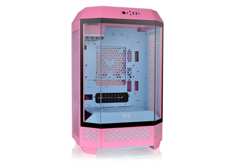 THERMALTAKE Boitier Mini Tour Micro ATX The Tower 300 avec panneaux vitrés (Rose)