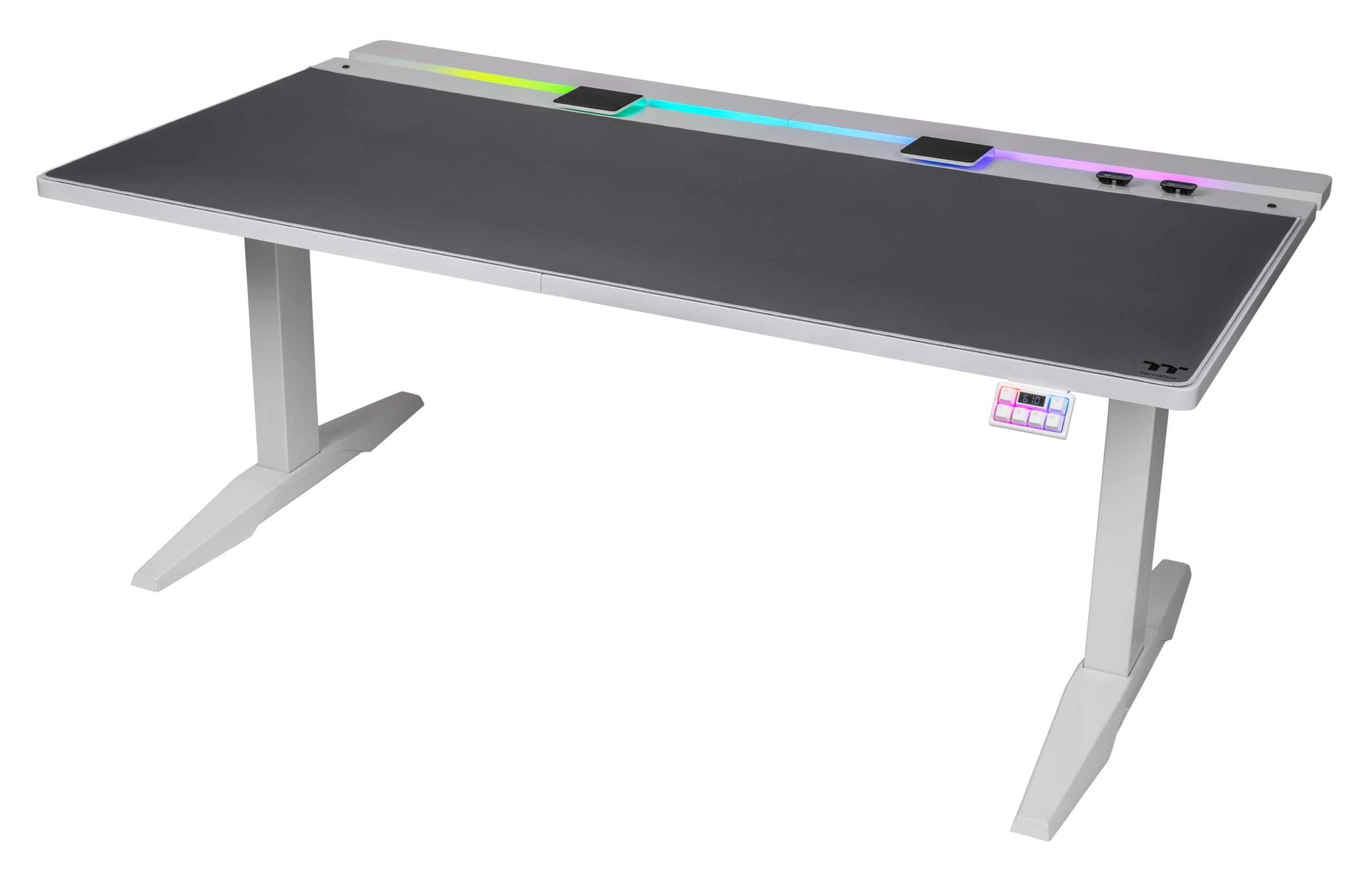 THERMALTAKE G700 RGB White Gaming Desk