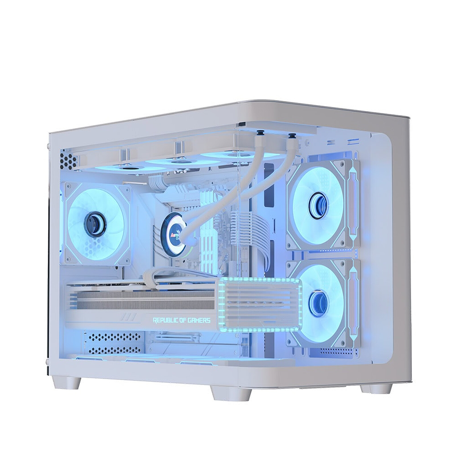 AEROCOOL Aerocool P300C (Blanc)