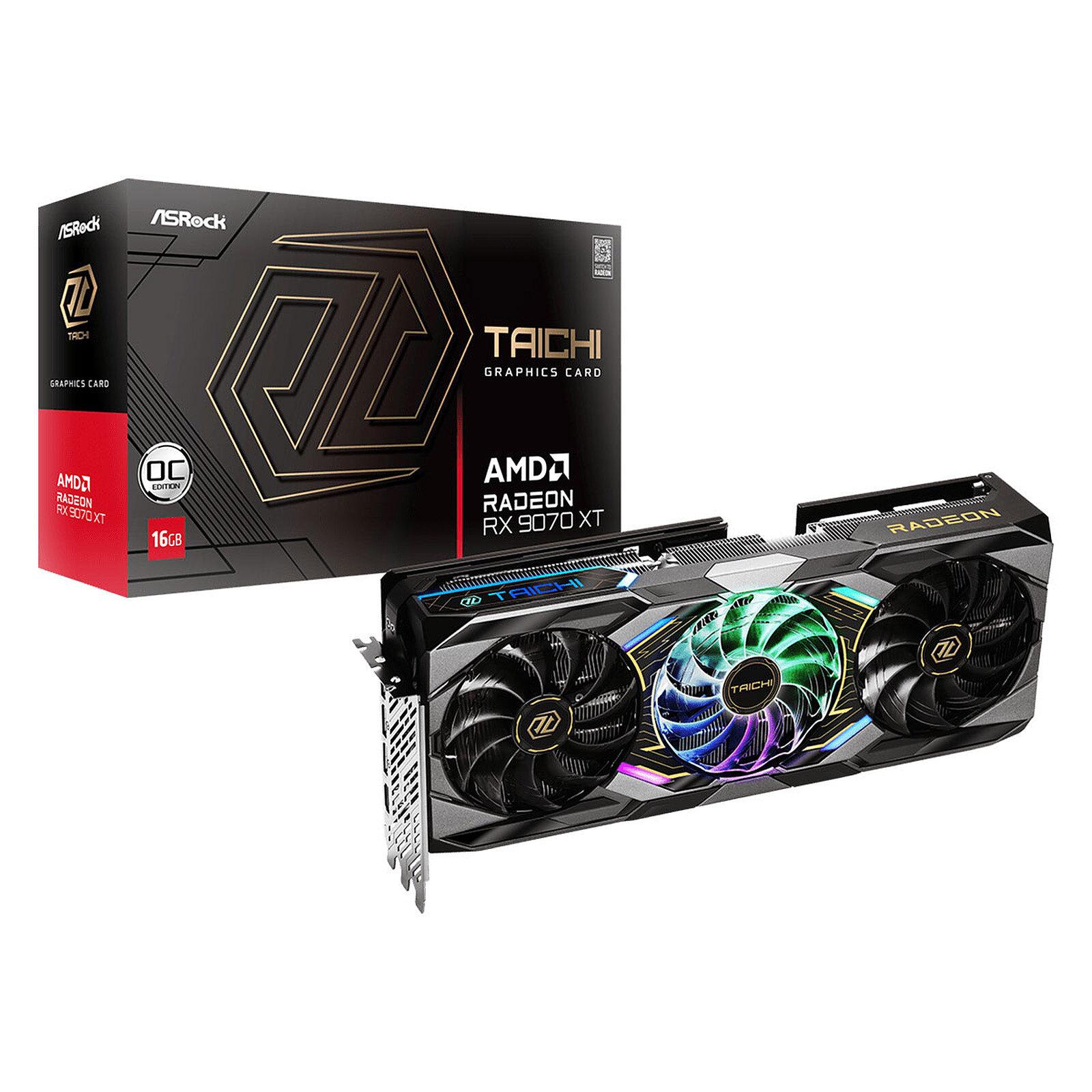 ASROCK RX9070XT TC 16GO