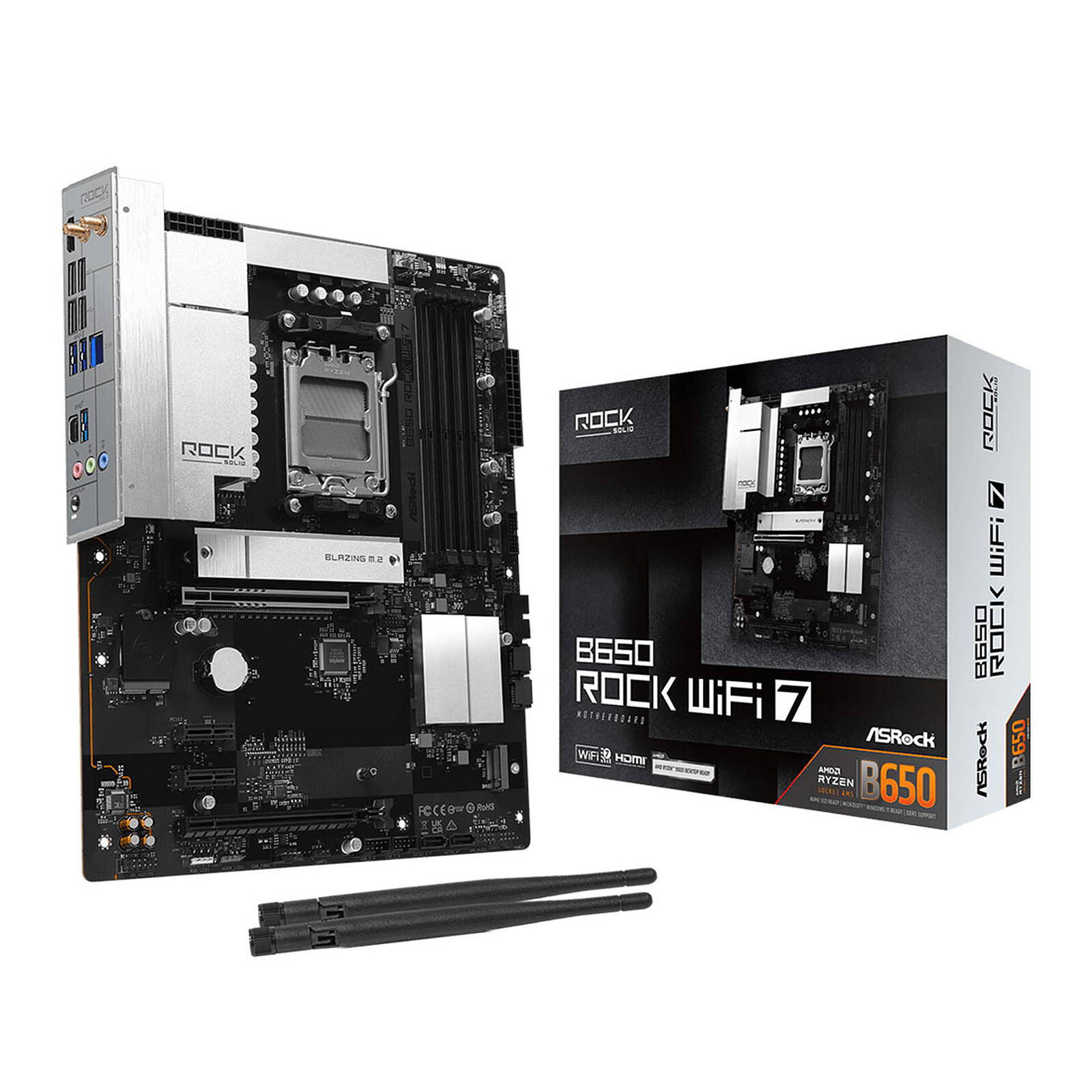ASROCK B650 Rock WiFi7           AM5 ATX
