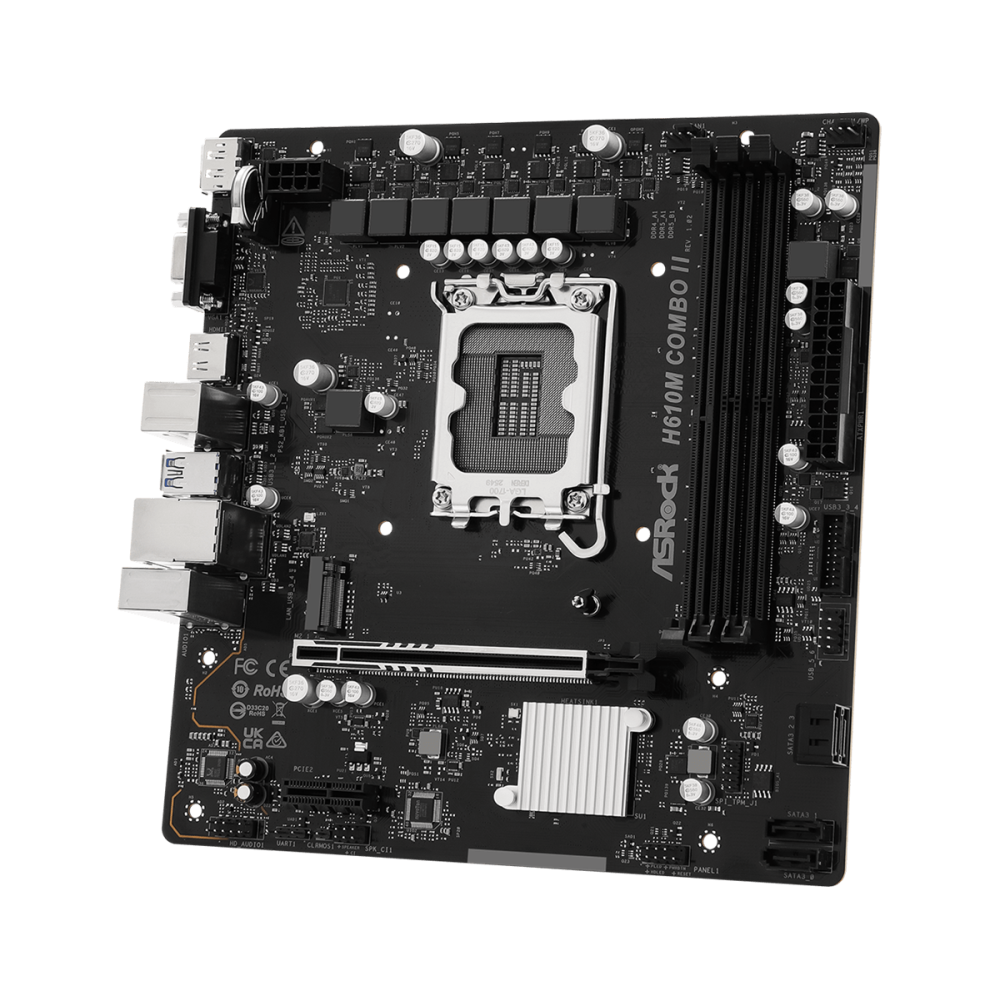 ASROCK H610M Combo II           1700 mATX HDMI/DP/D-Sub DD
