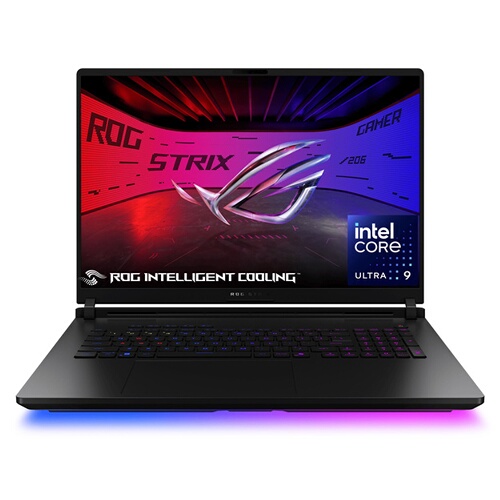 ASUS ROG Strix SCAR18 SCAR18-G835LR-SA126W Noir Intel Core Ultra 9 32G 1TB MVMe M.2 PCIe 4.0 SSD PERFORMANCE Nvidia GeForce RTX 5070 Ti