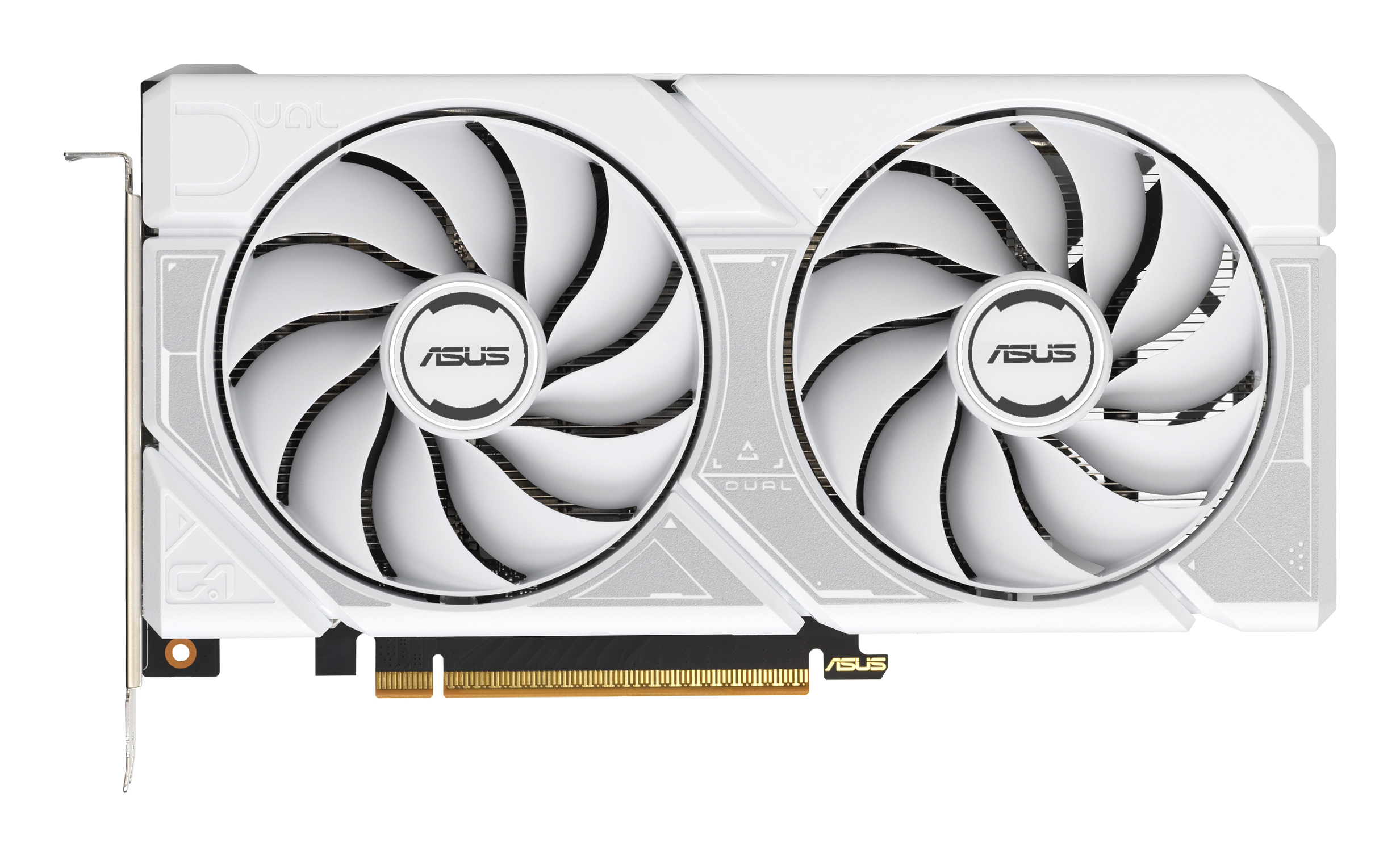 ASUS DUAL RTX 5060 OC 8Go GDDR7 3xDP 1xHDMI WHITE