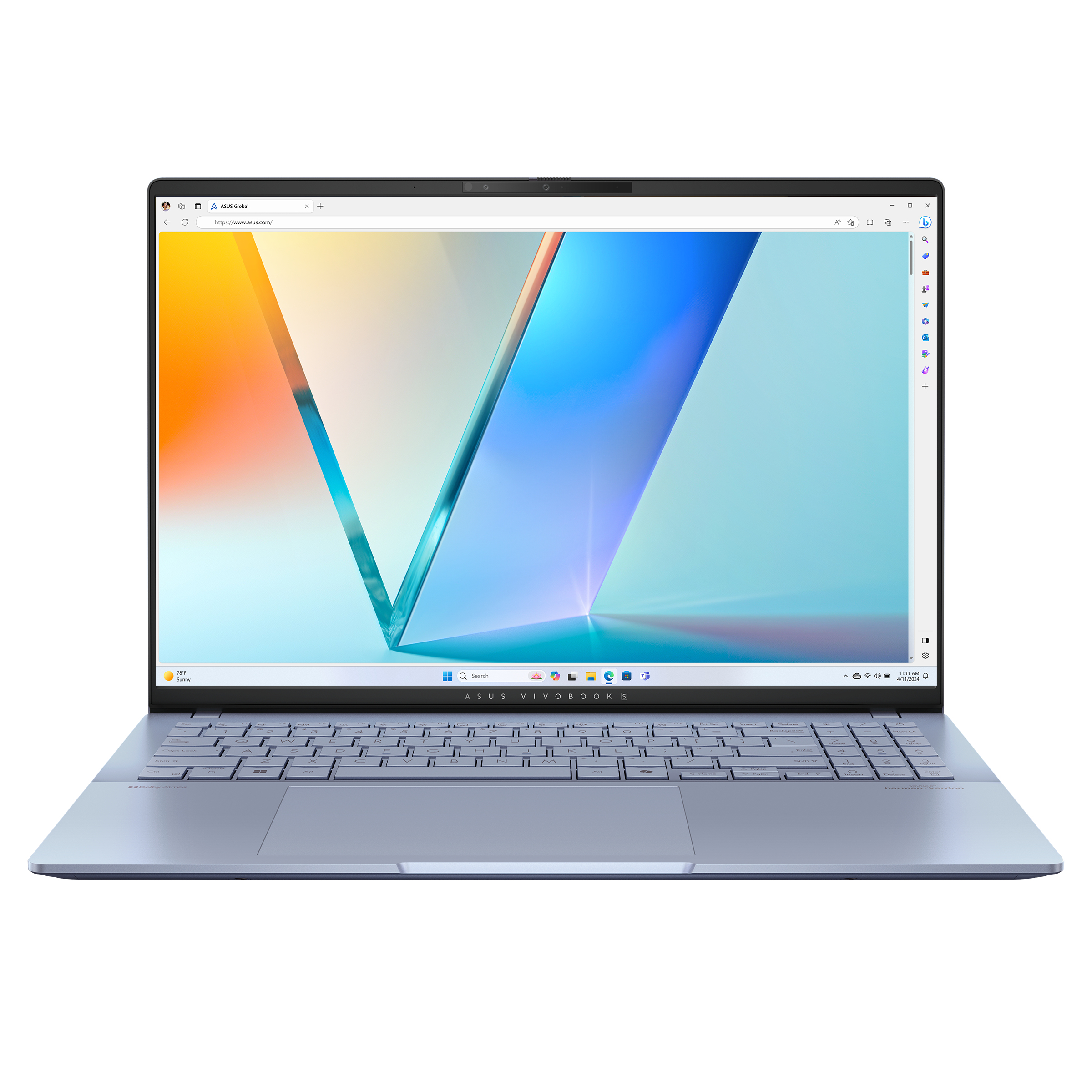 ASUS Ordinateur Portable Vivobook S16 OLED Intel Core Ultra 5 32 Go RAM 5
