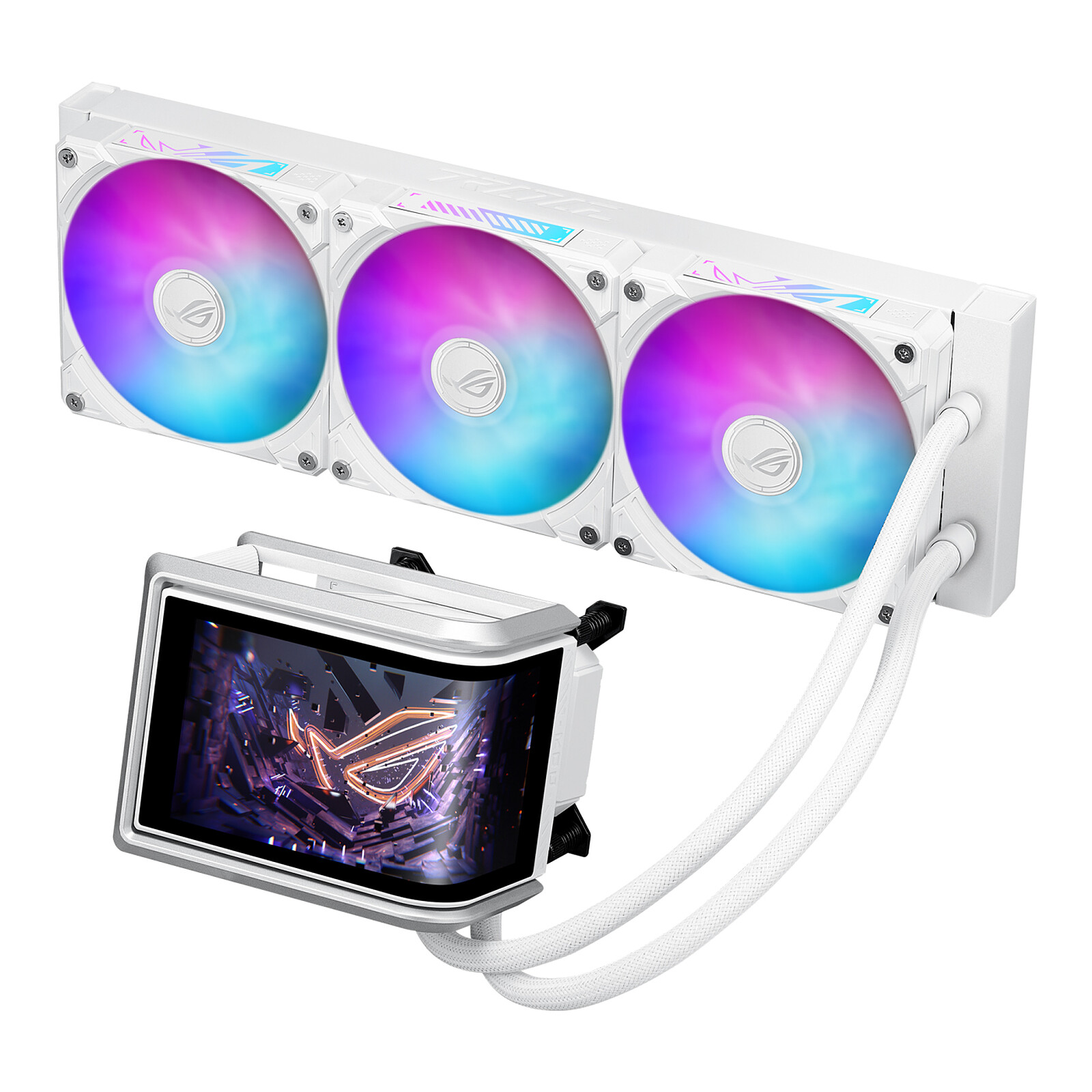 ASUS ROG RYUO IV 360 ARGB WHITE EDITION AIO liquid cooler