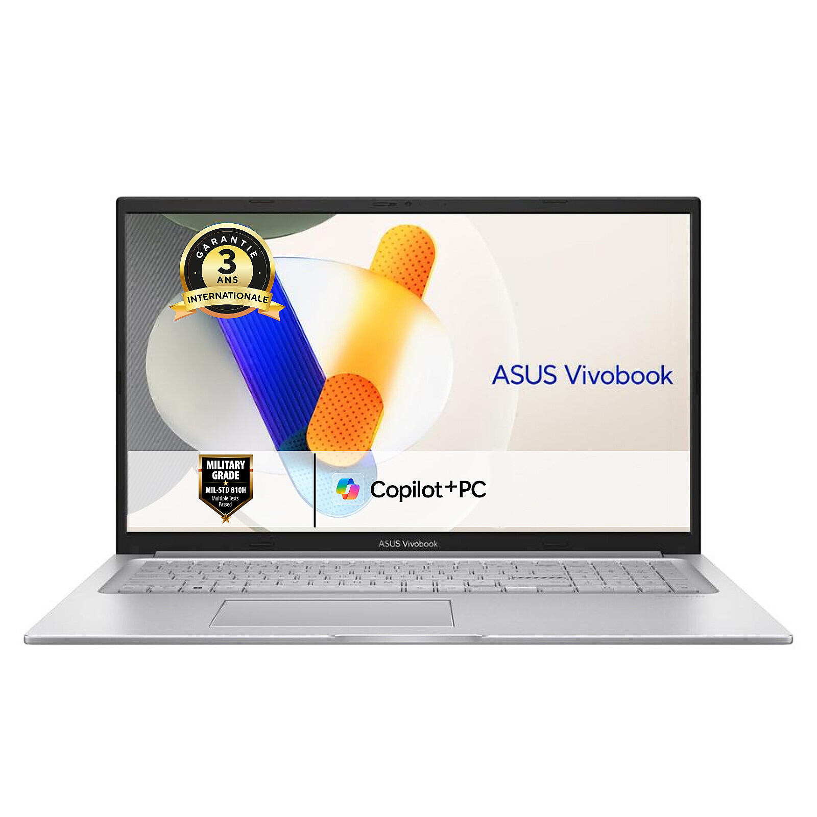 ASUS Ordinateur Portable Vivobook 17 Intel Core 7 24 Go RAM 1